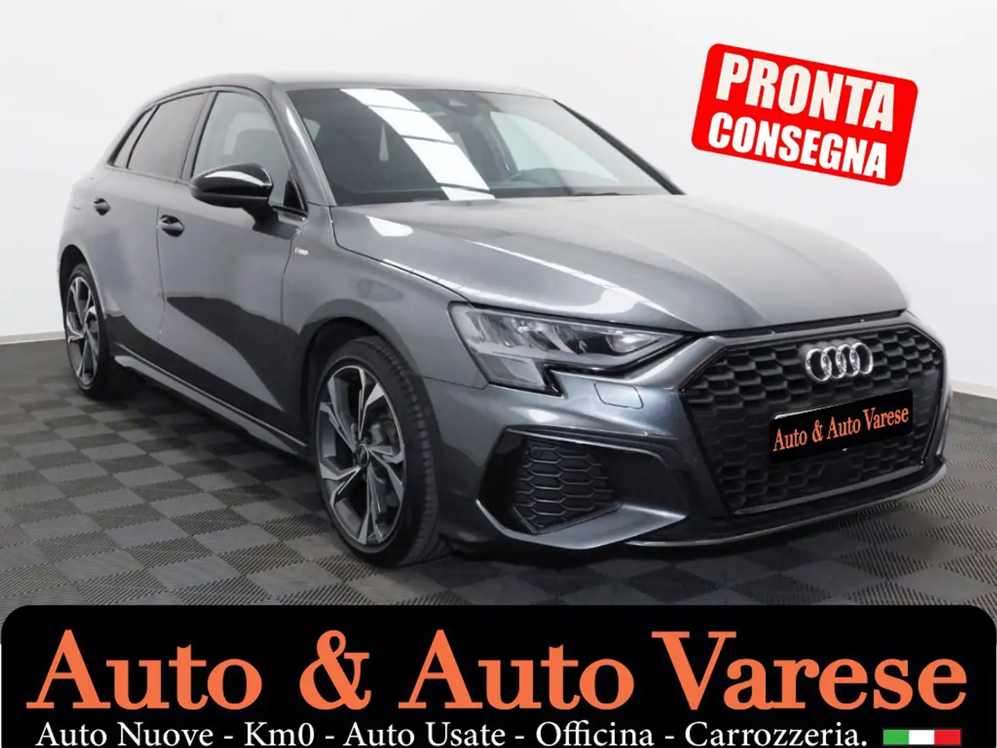 Audi A3 SPB 35 TFSI S line edition Gris - 1