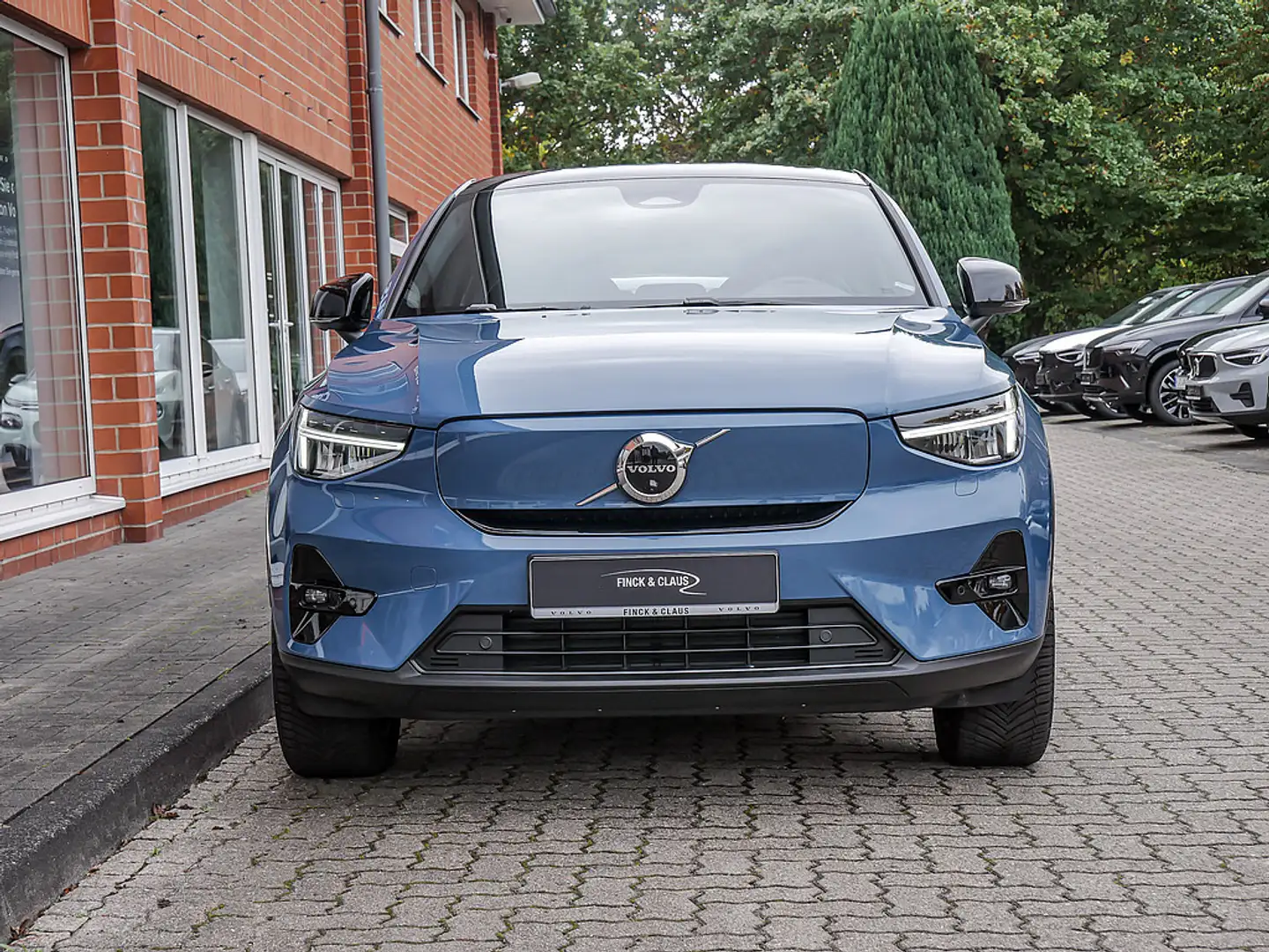 Volvo C40 Twin Motor Ultimate H/K ACC PANO 360° Bleu - 2