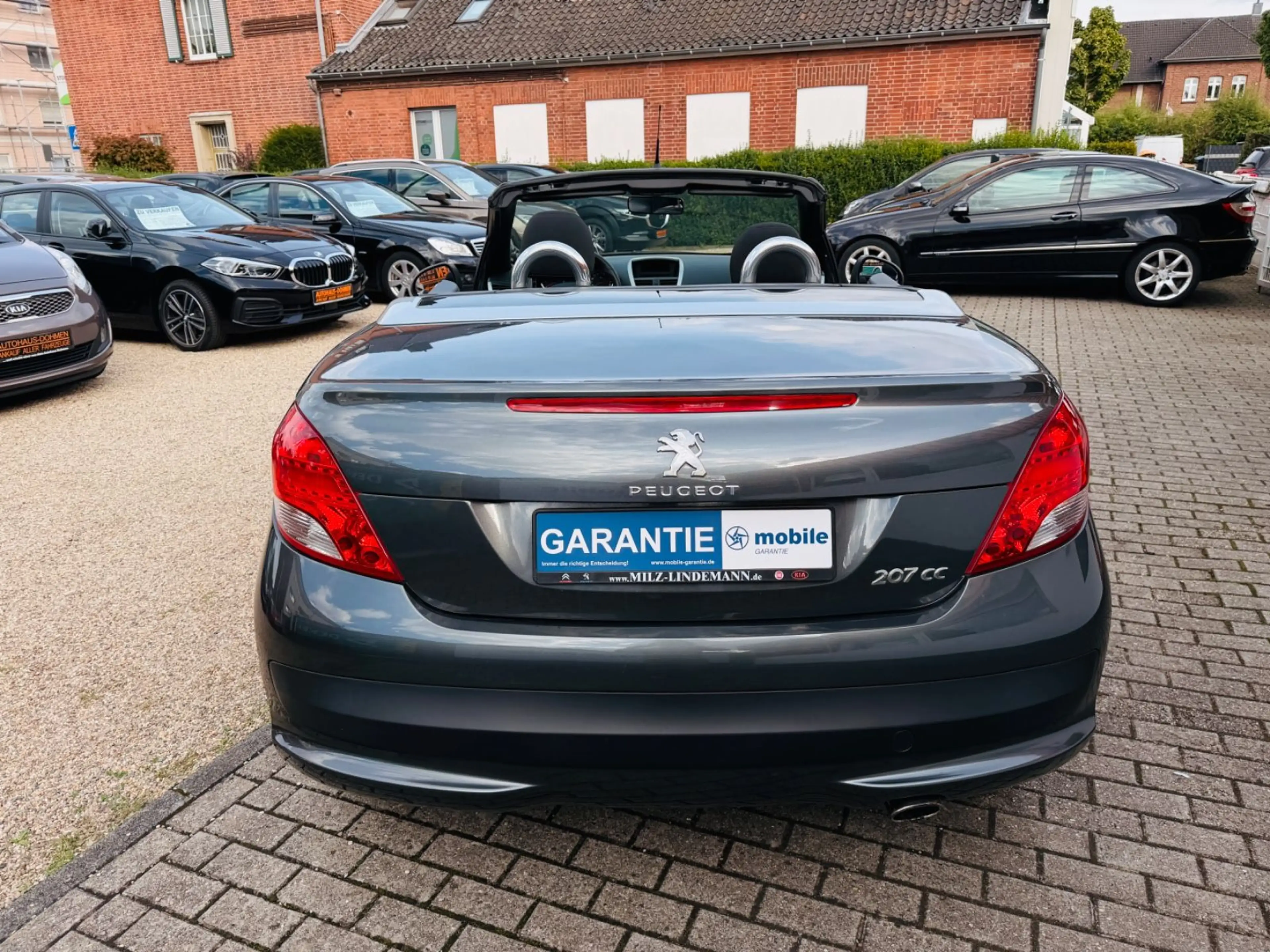Peugeot 207 CC Cabrio+echte KM +nachweisbar+Scheckheft — photo 4