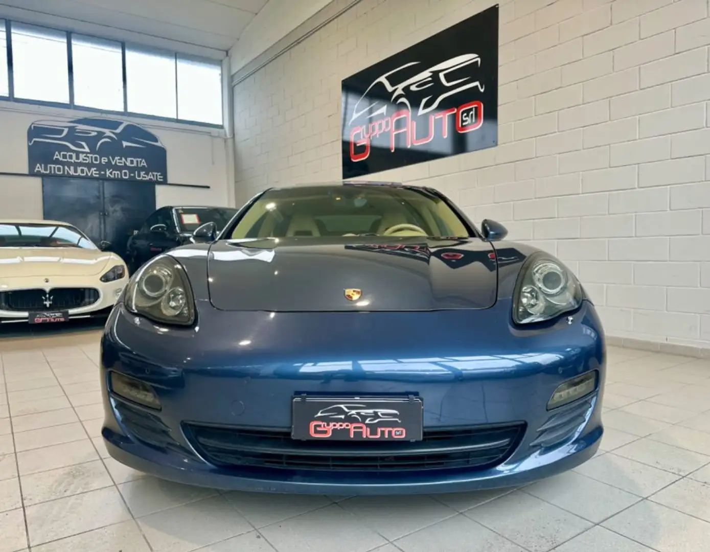 Porsche Panamera 3.6 *TETTO*SPORT CHRONO*BOOK SERVICE*LOGHI SEDILE* Blu/Azzurro - 2