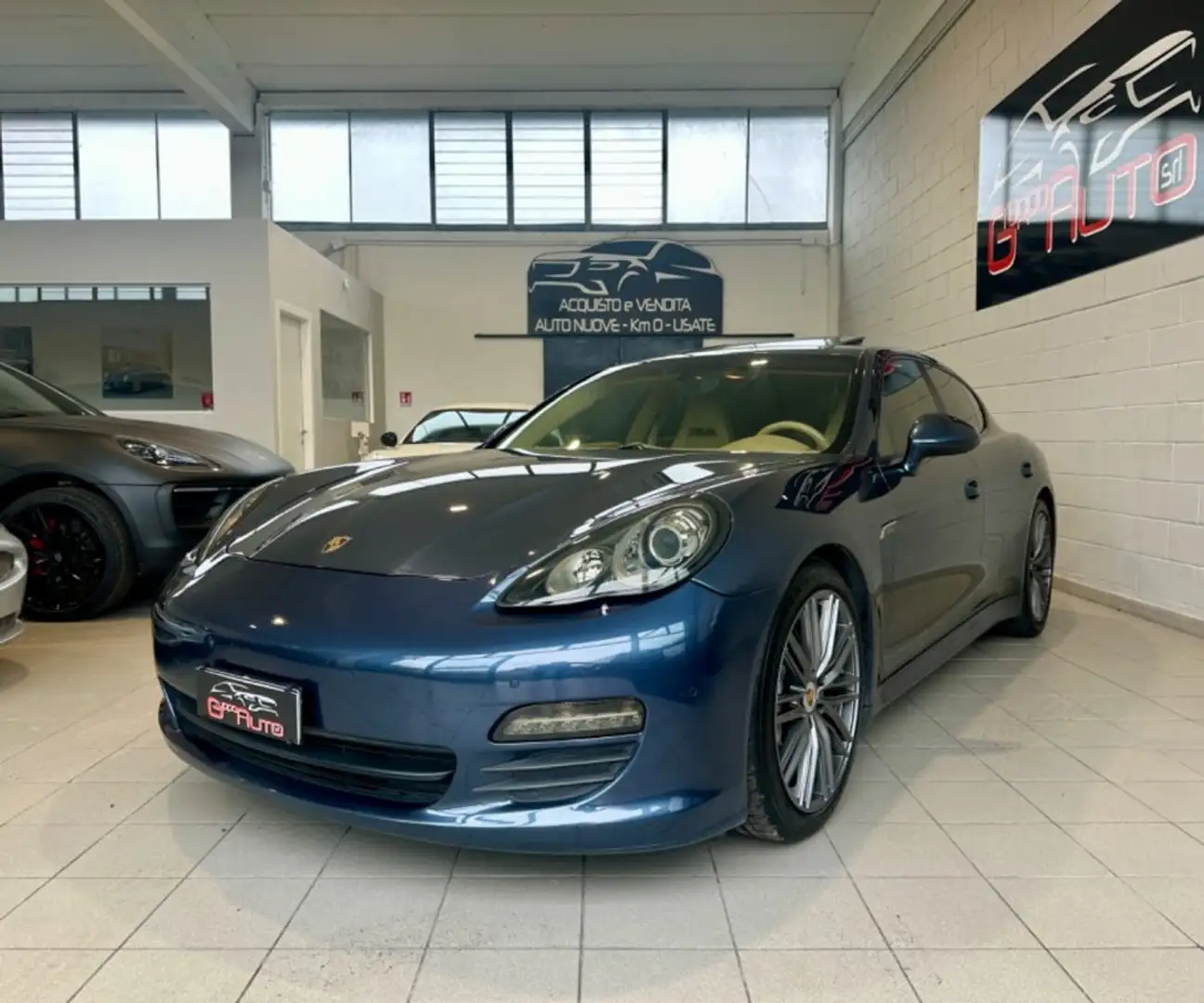 Porsche Panamera 3.6 *TETTO*SPORT CHRONO*BOOK SERVICE*LOGHI SEDILE* Blu/Azzurro - 1