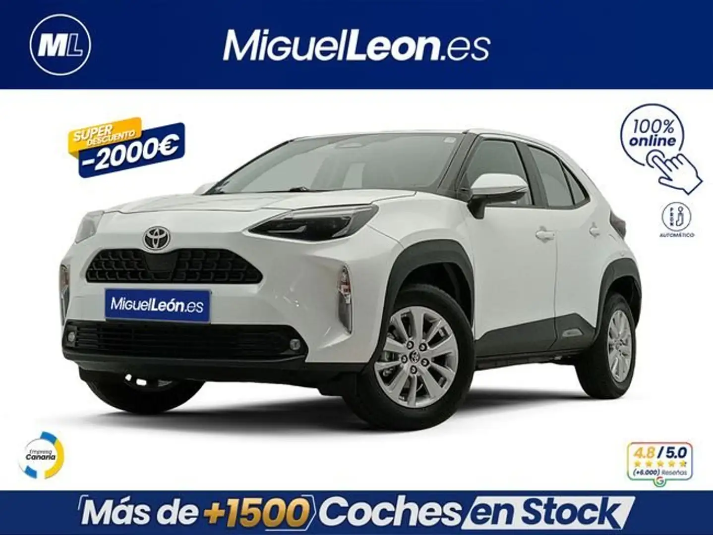 Toyota Yaris Cross 1.5 120H Active Tech Blanco - 1