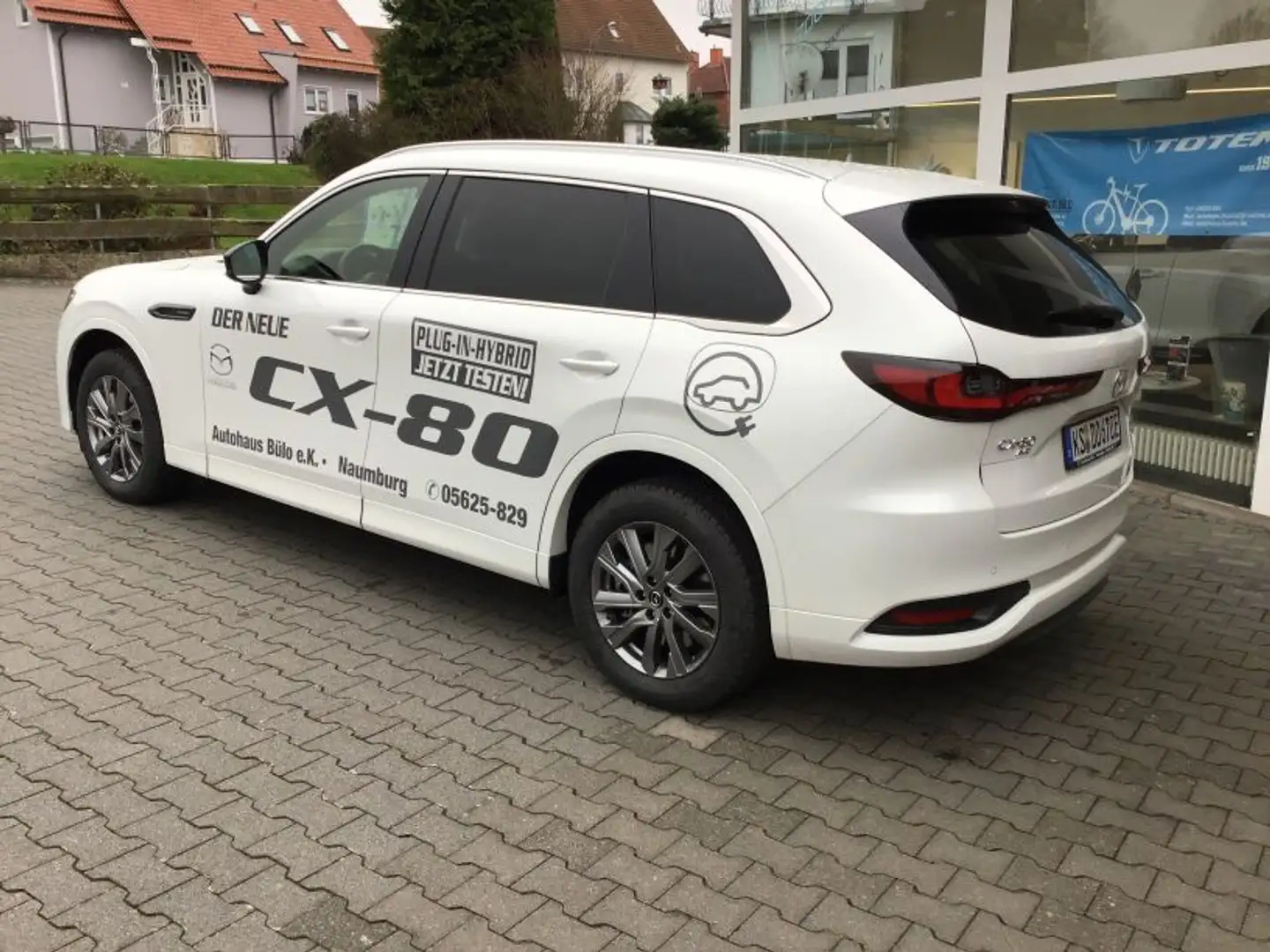 Mazda CX-80 2.5L e-SKYACTIV PHEV 327ps e-Skyactiv PHEV Білий - 2