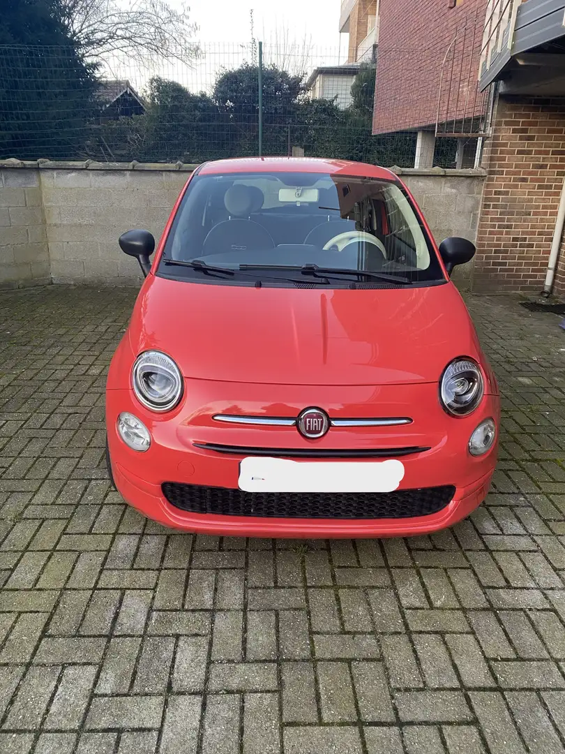 Fiat 500 500 1.2i Pop Oranje - 1