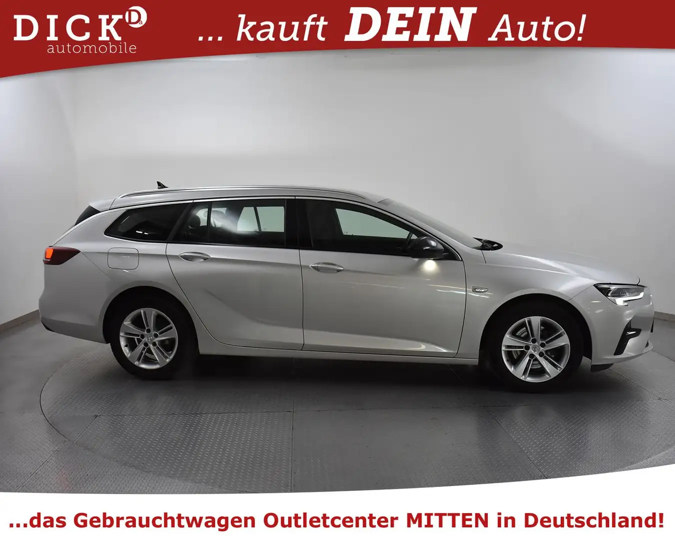 Opel Insignia ST 1.5d Aut. Busin NAVI+KAMER+SHZ+TEMP+ Silver - 2