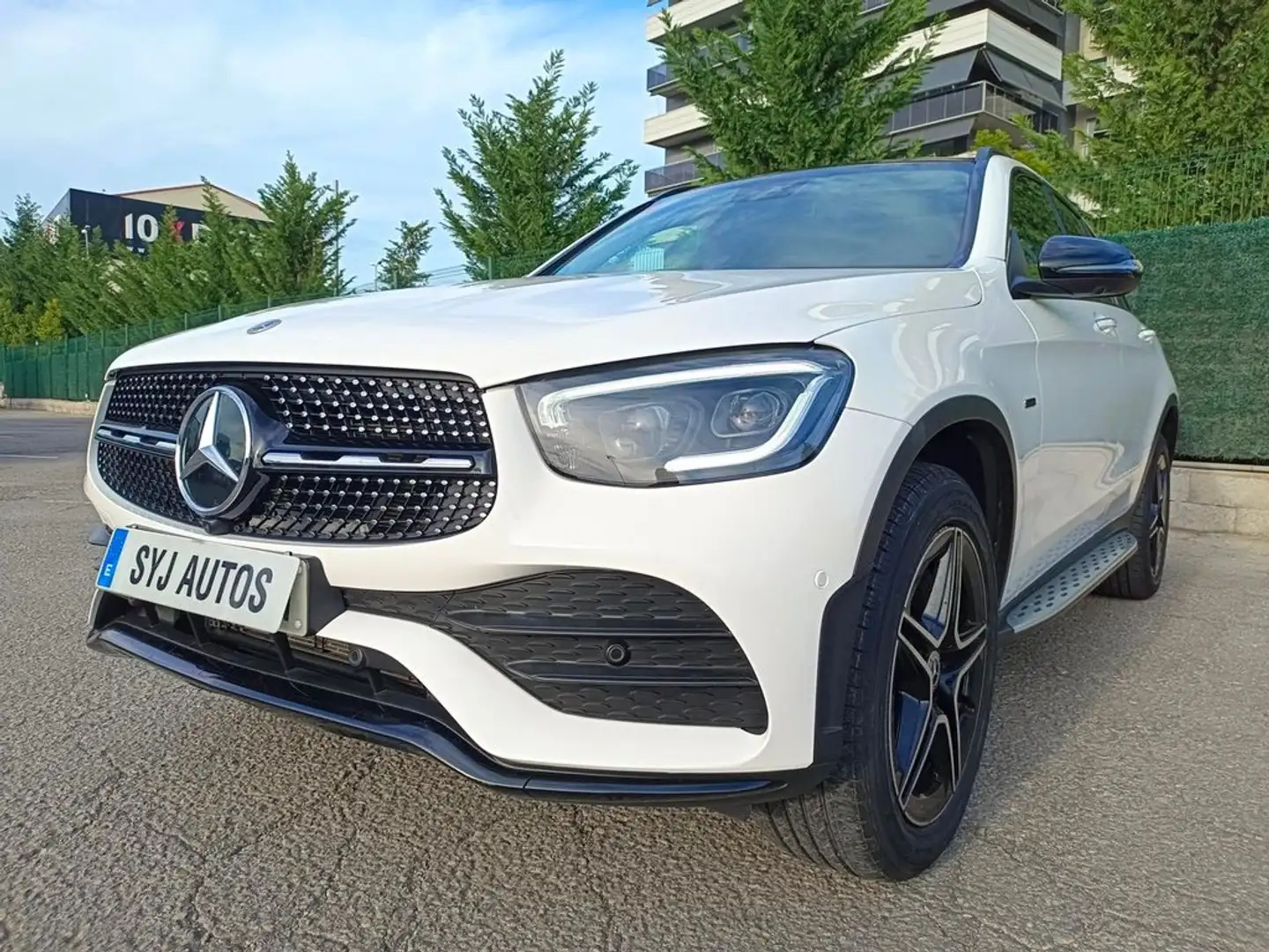 Mercedes-Benz GLC 63 AMG 300de 4MATIC 195cv LINE Blanc - 1