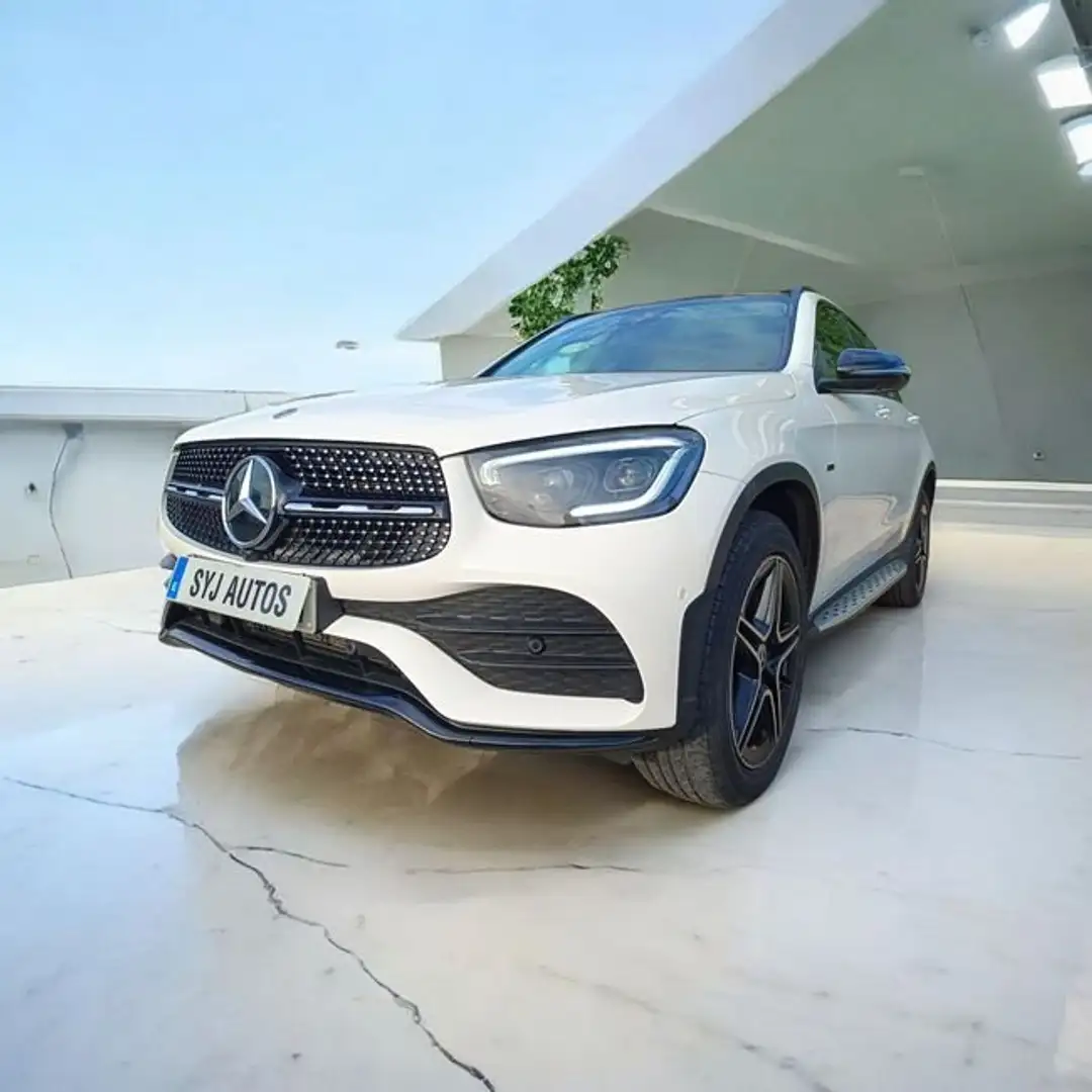 Mercedes-Benz GLC 63 AMG 300de 4MATIC 195cv LINE Blanc - 1