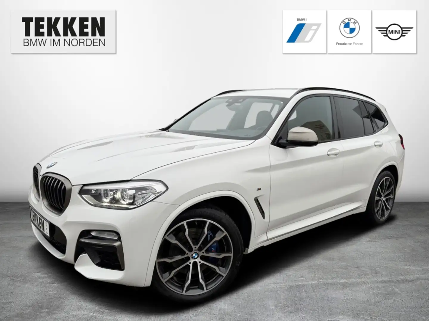 BMW X3 i Memory Sitze Navi Prof. HiFi Kein OPF! Weiß - 1