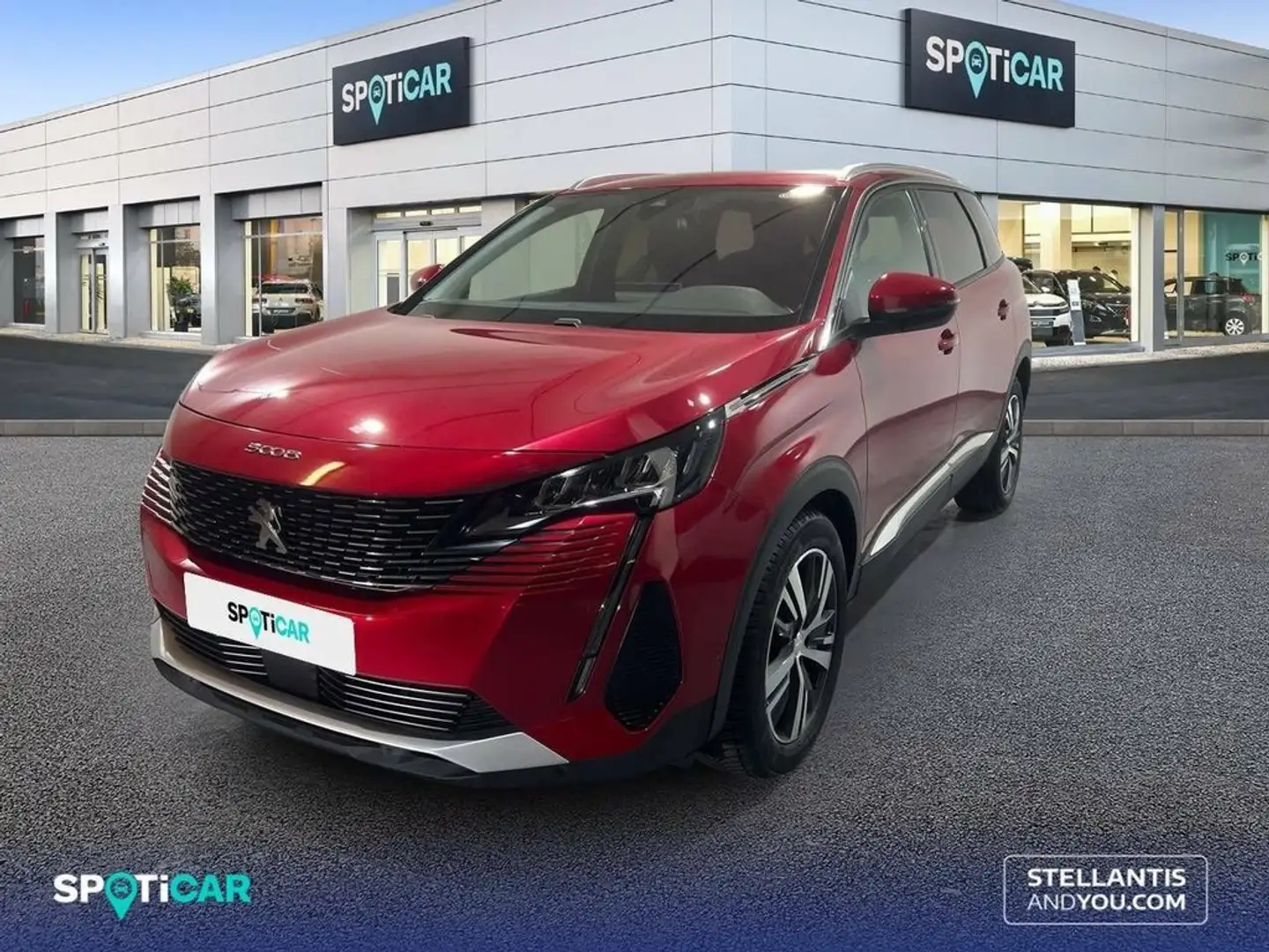 Peugeot 5008 1.2 PureTech S&S Allure 7 pl. 130 Rouge - 1