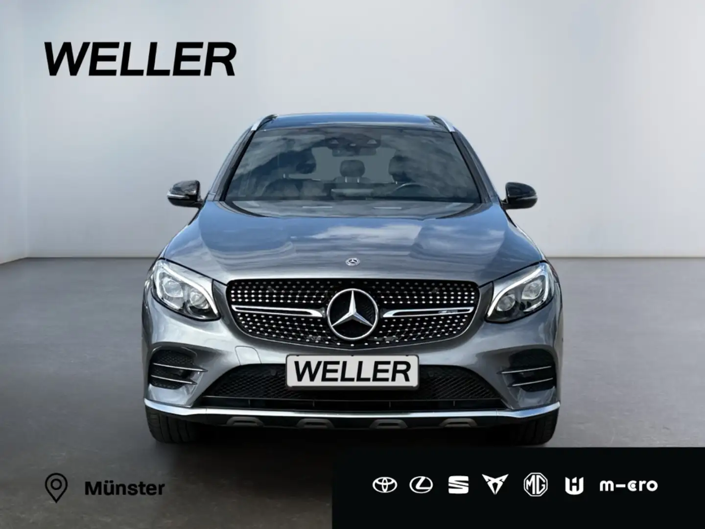 Mercedes-Benz GLC 43 AMG 4M 9G  *LED*Pano*Airmatic*RCam*AHK schw.* Grau - 2