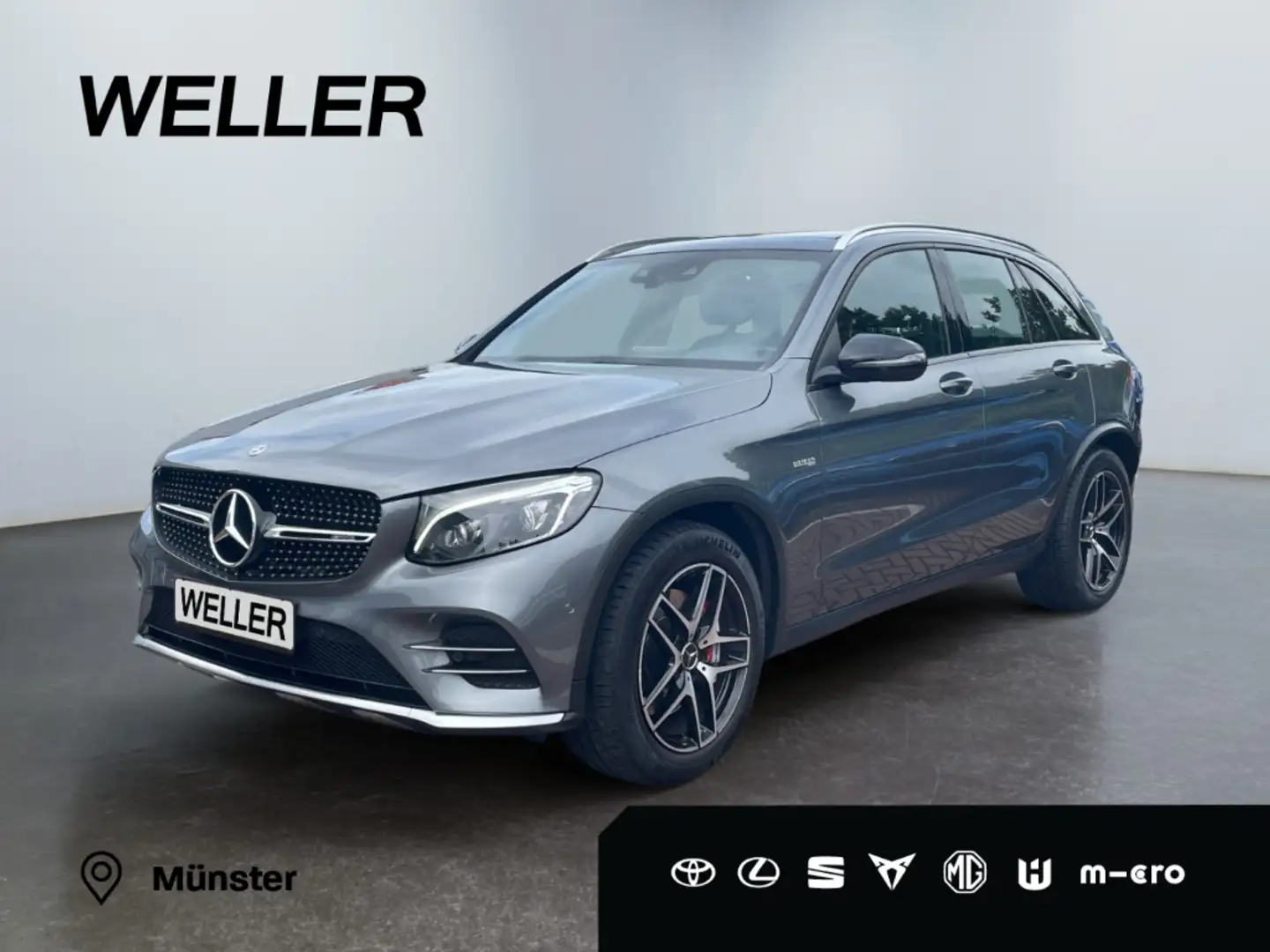 Mercedes-Benz GLC 43 AMG 4M 9G-TRONIC *AHK*LED*el Heck*Pano*CAM* Grau - 1