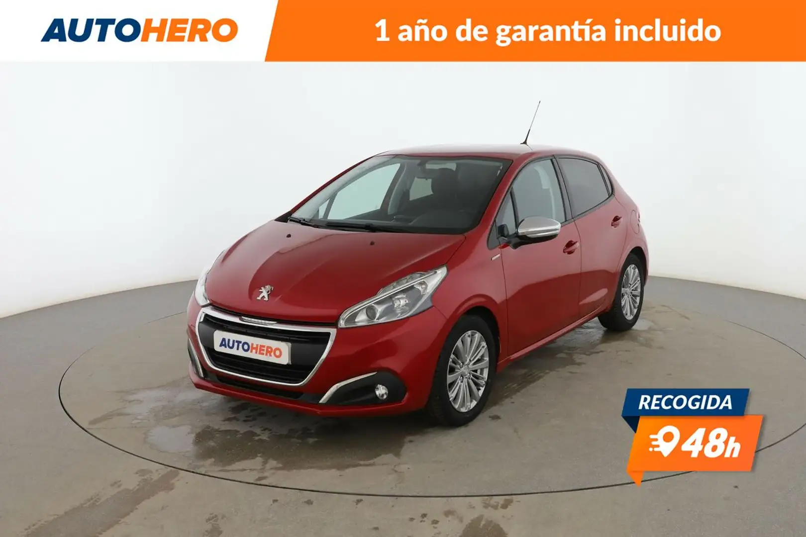 Peugeot 208 1.2 PureTech S&S Style 82 Rojo - 1