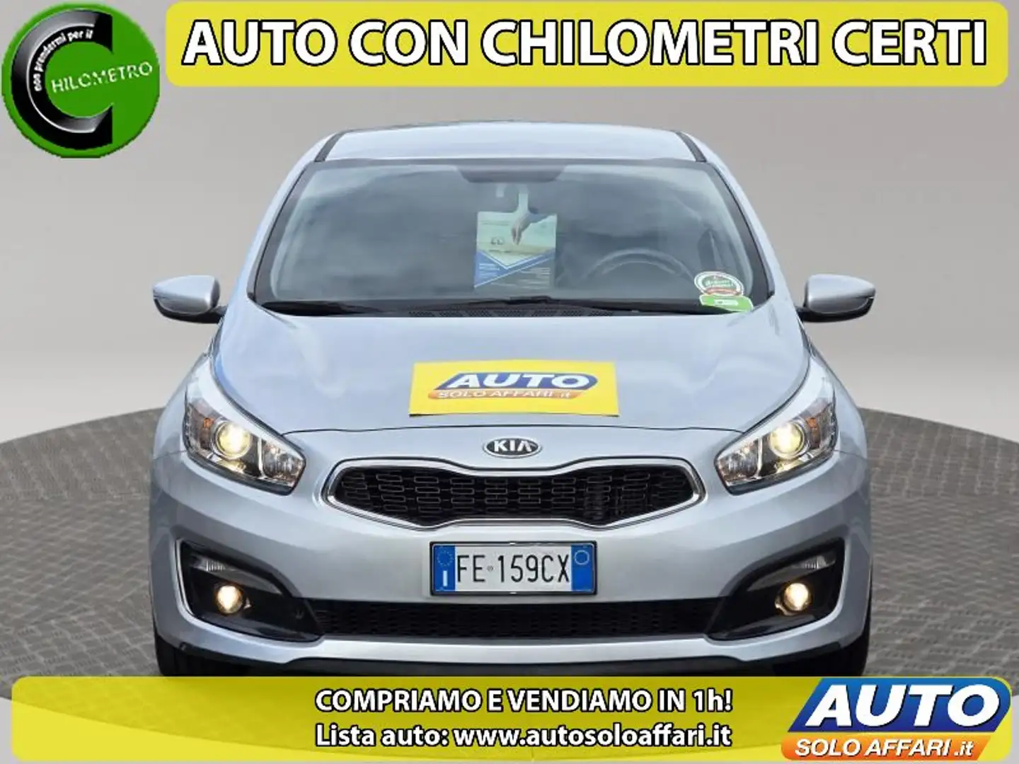 Kia Ceed / cee'd 1.6 CRDI EURO6B NEOPATENTATI/PERMUTE Grigio - 1
