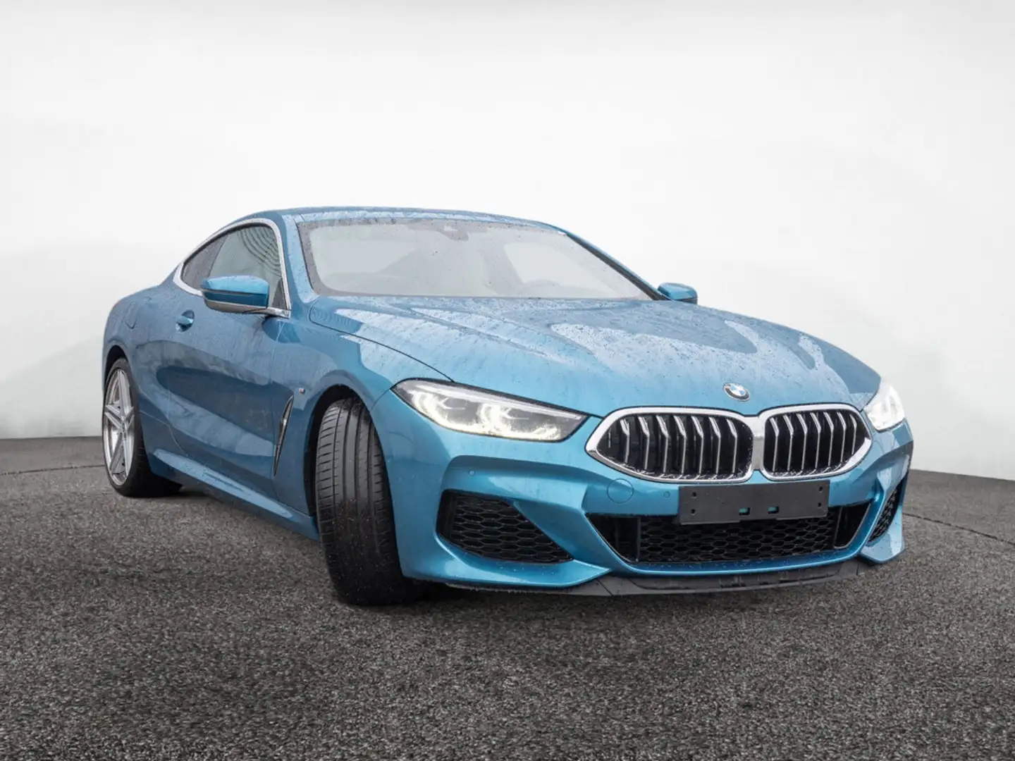 BMW M850 i Coupe xDrive MERINO+HUD+NAVI+KEYLESS+LE Blau - 2