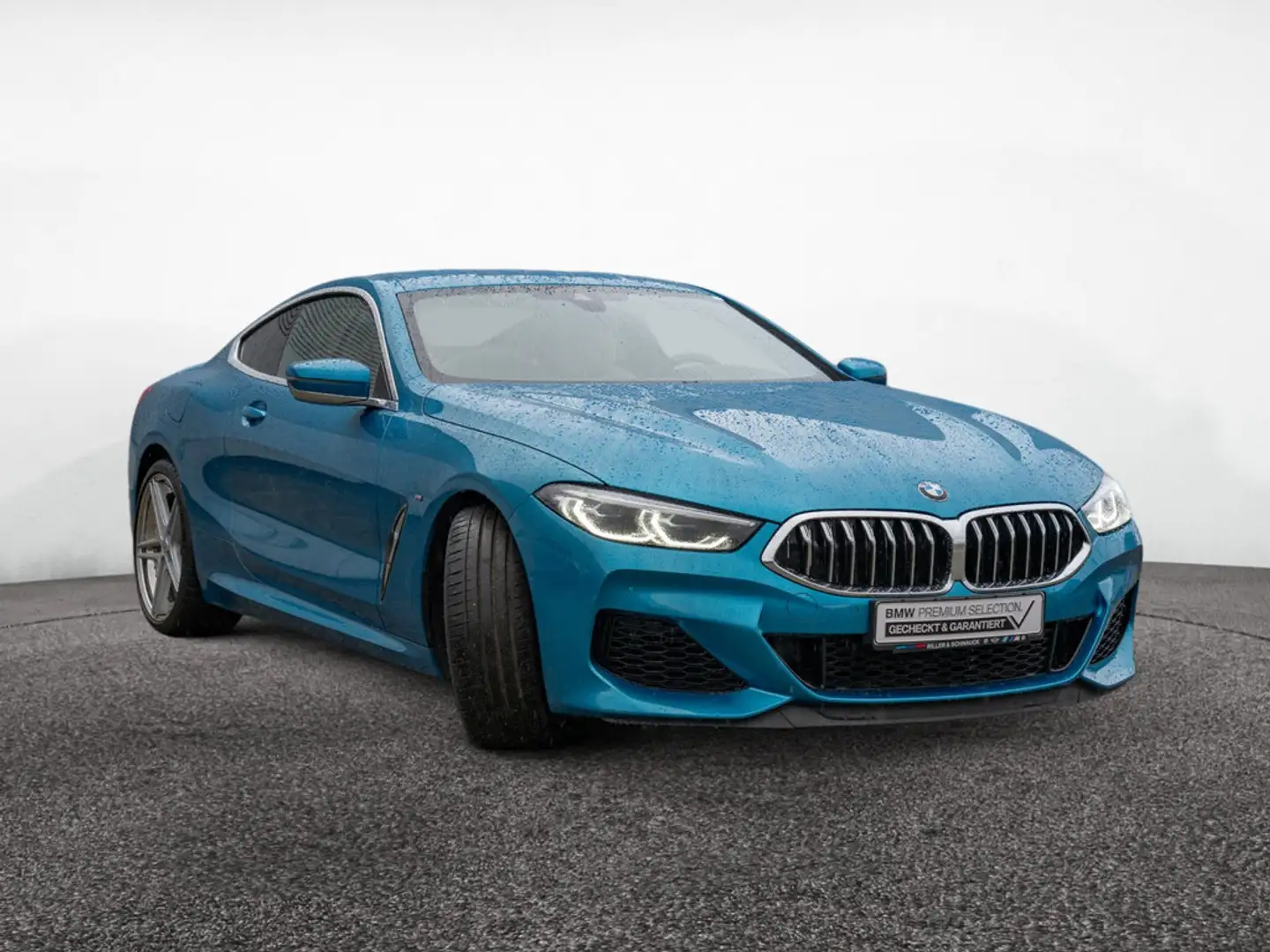 BMW M850 i Coupe xDrive MERINO+HUD+NAVI+KEYLESS+LE Bleu - 2