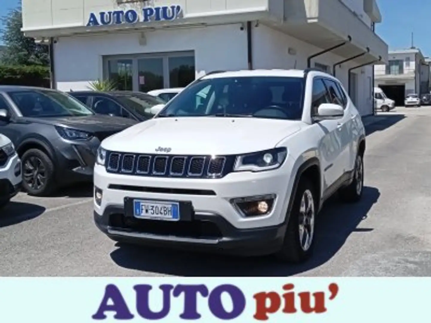 Jeep Compass Compass 2.0 M-JET Limited 4WD 140cv Automatica Blanc - 1