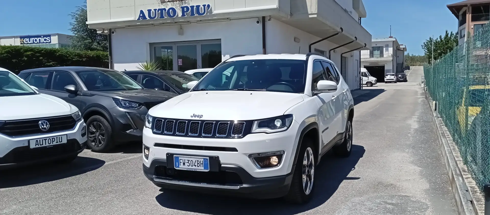 Jeep Compass Compass 2.0 M-JET Limited 4WD 140cv Automatica Blanc - 2