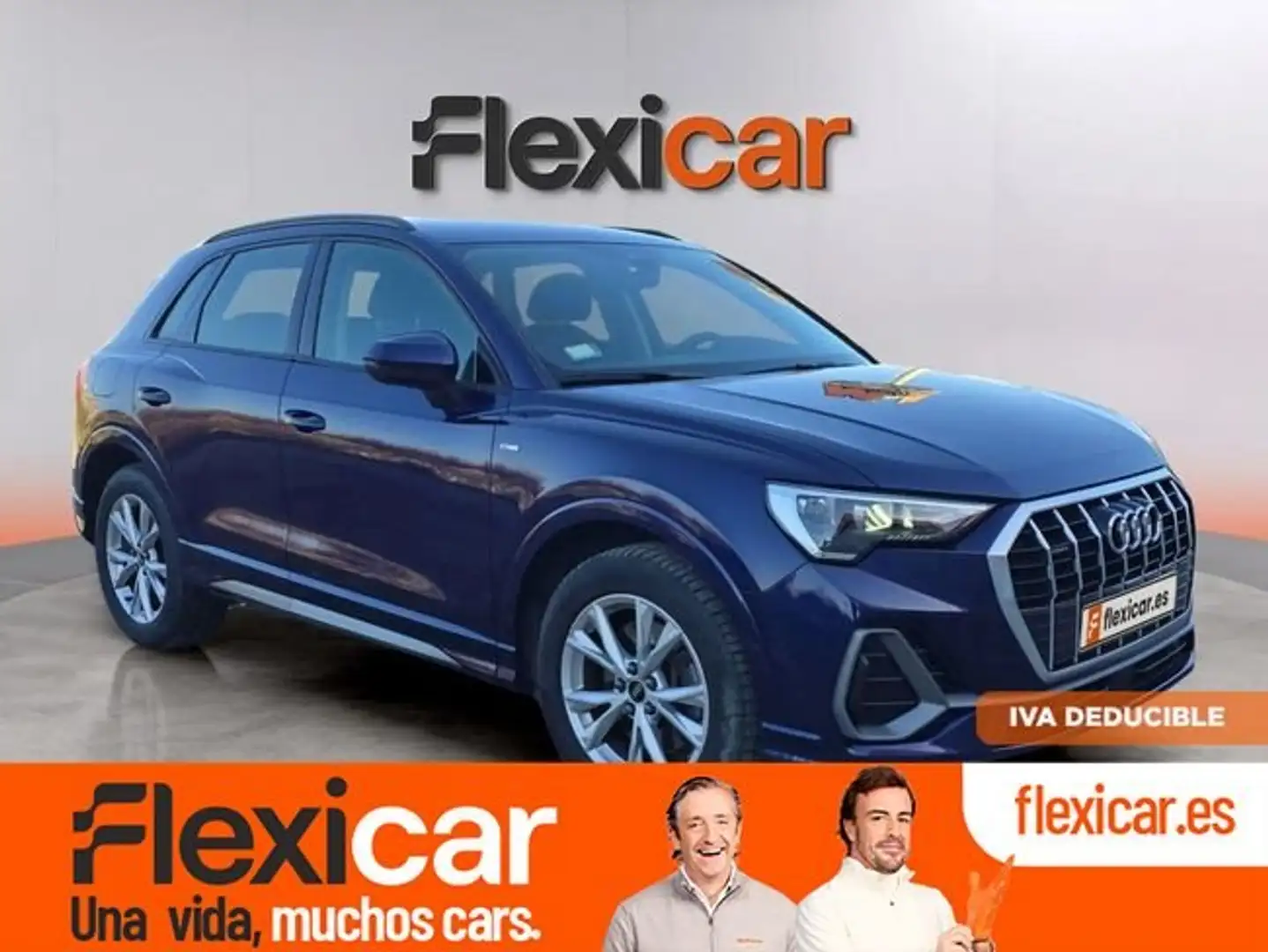 Audi Q3 40 TDI S line quattro S tronic 147kW Azul - 1