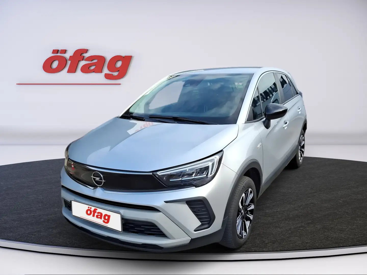 Opel Crossland 1.2 Turbo Elegance Aut. Silber - 2