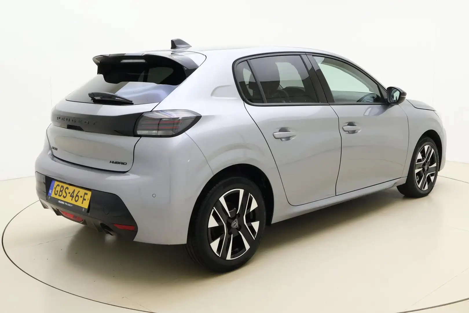 Peugeot 208 Hybrid 100 e-DCS6 Allure | Adaptive Cruise Control Gris - 2