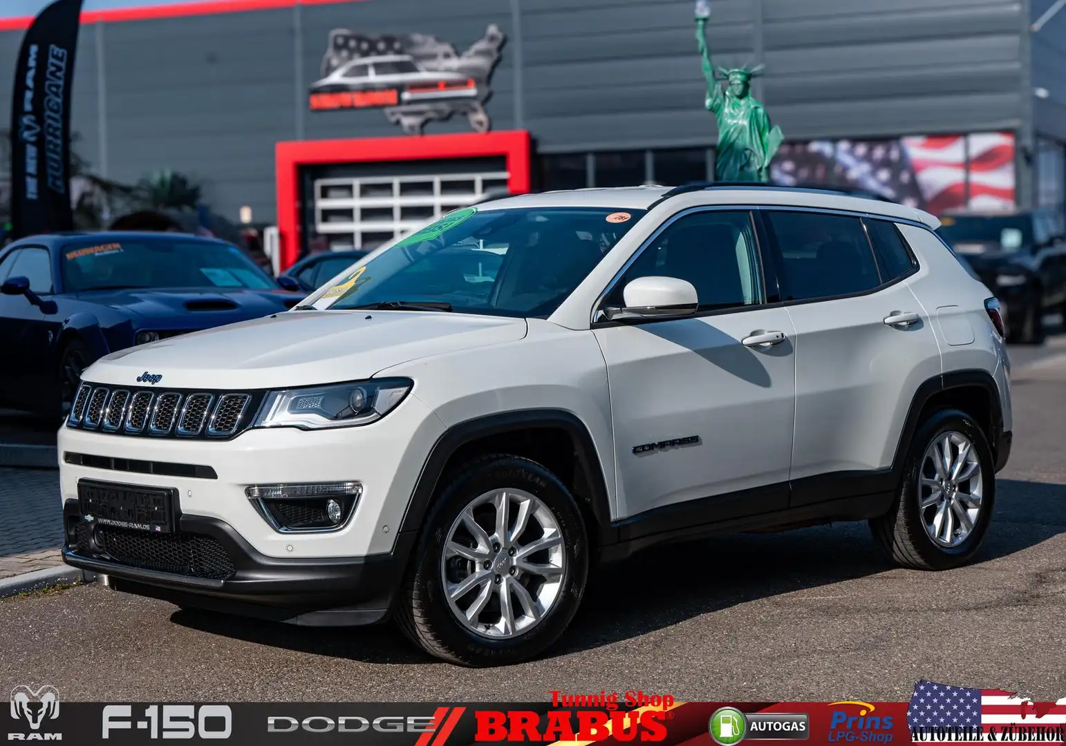 Jeep Compass Limited Plug-In Hybrid 1,3l,Tempomat Weiß - 1