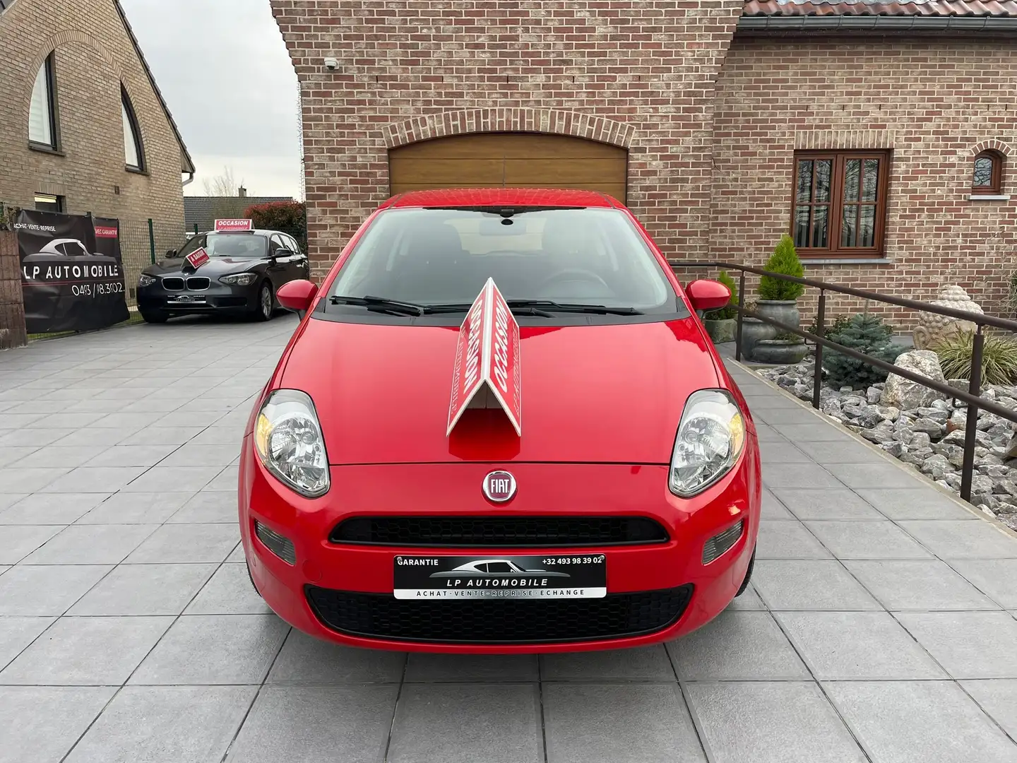 Fiat Punto 1.2i MY STYLE⚠️12 MOIS GARANTIE ⚠️EURO6 Rojo - 2