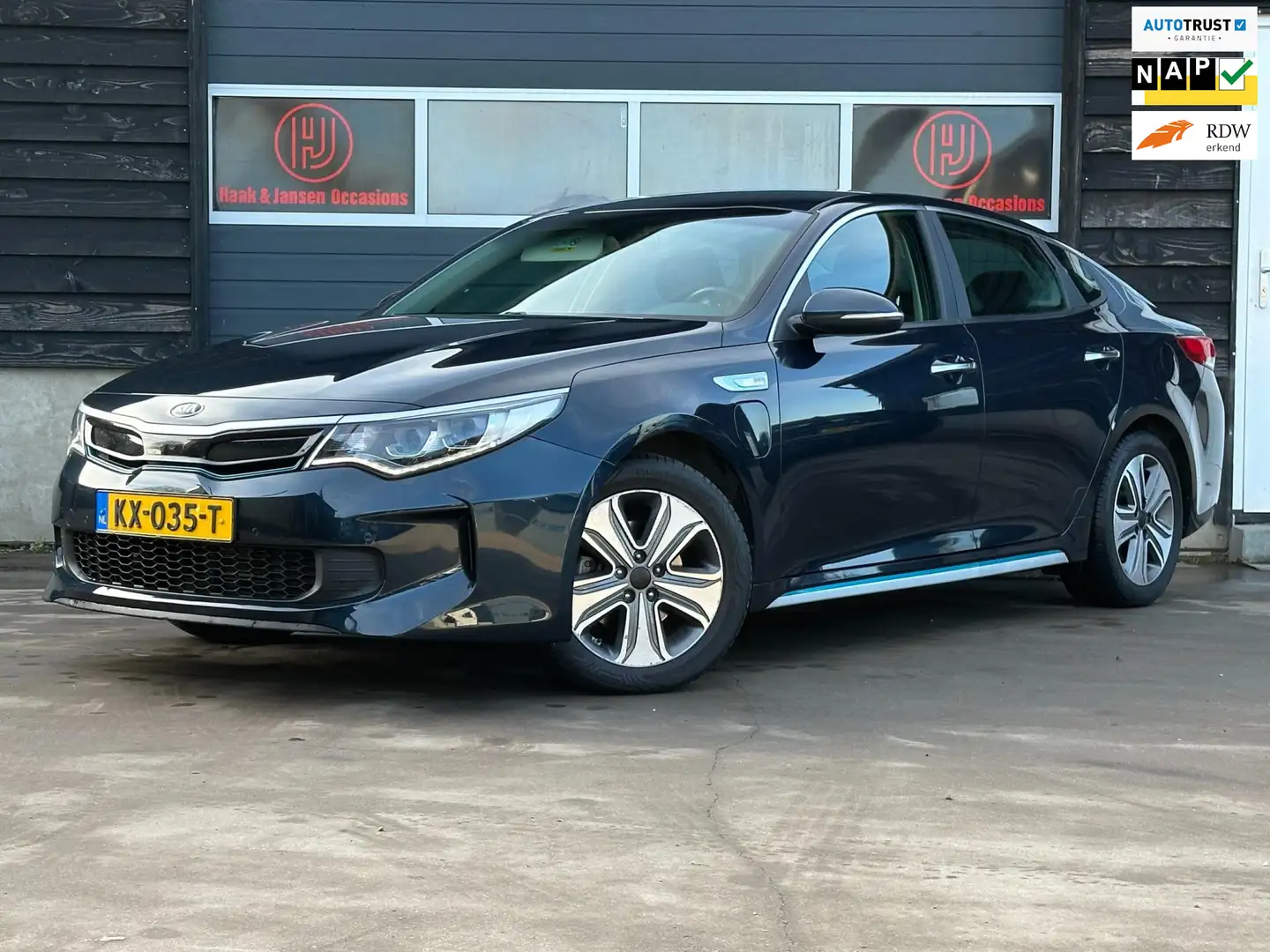 Kia Optima 2.0 GDI PHEV Business DynamicLine navi camera Azul - 1