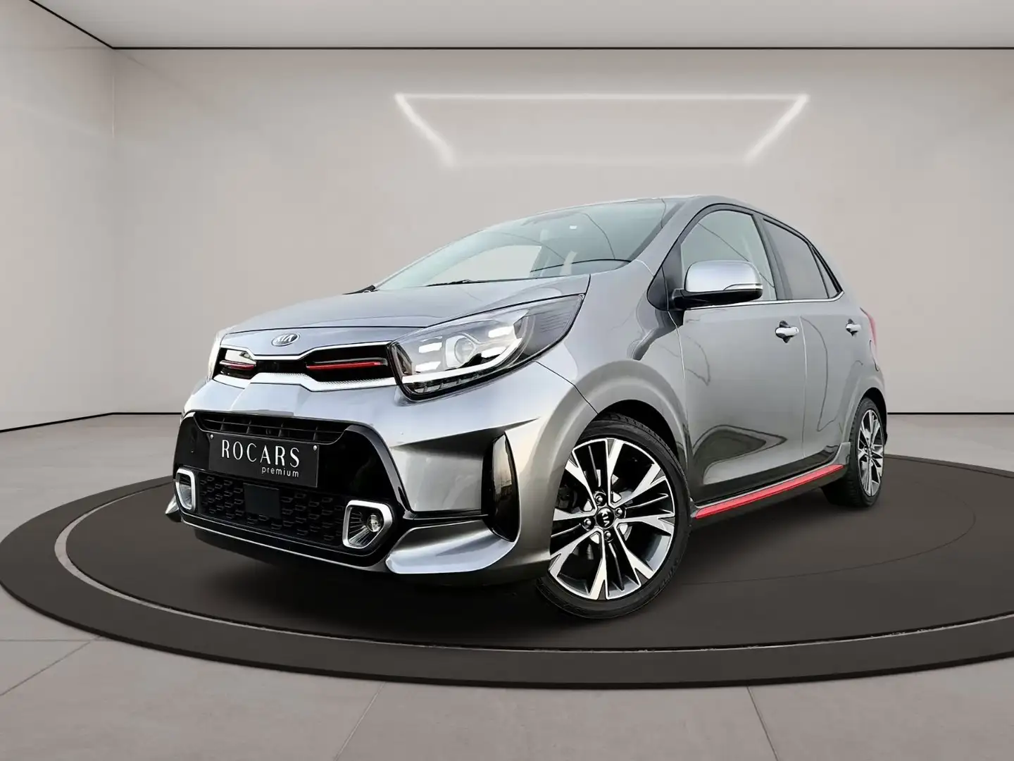 Kia Picanto 1.0i *GT LINE*NEW LIFT*GPS*CARPLAY*GARANTIE 12MOIS Grijs - 1