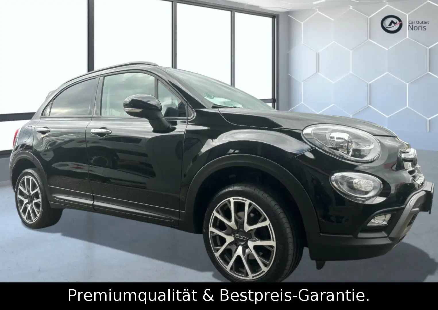 Fiat 500X Cross Plus*Standheizung*Navi*PDC* Schwarz - 2