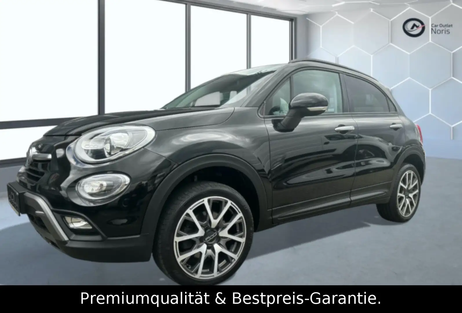 Fiat 500X Cross Plus*Standheizung*Navi*PDC* Schwarz - 1