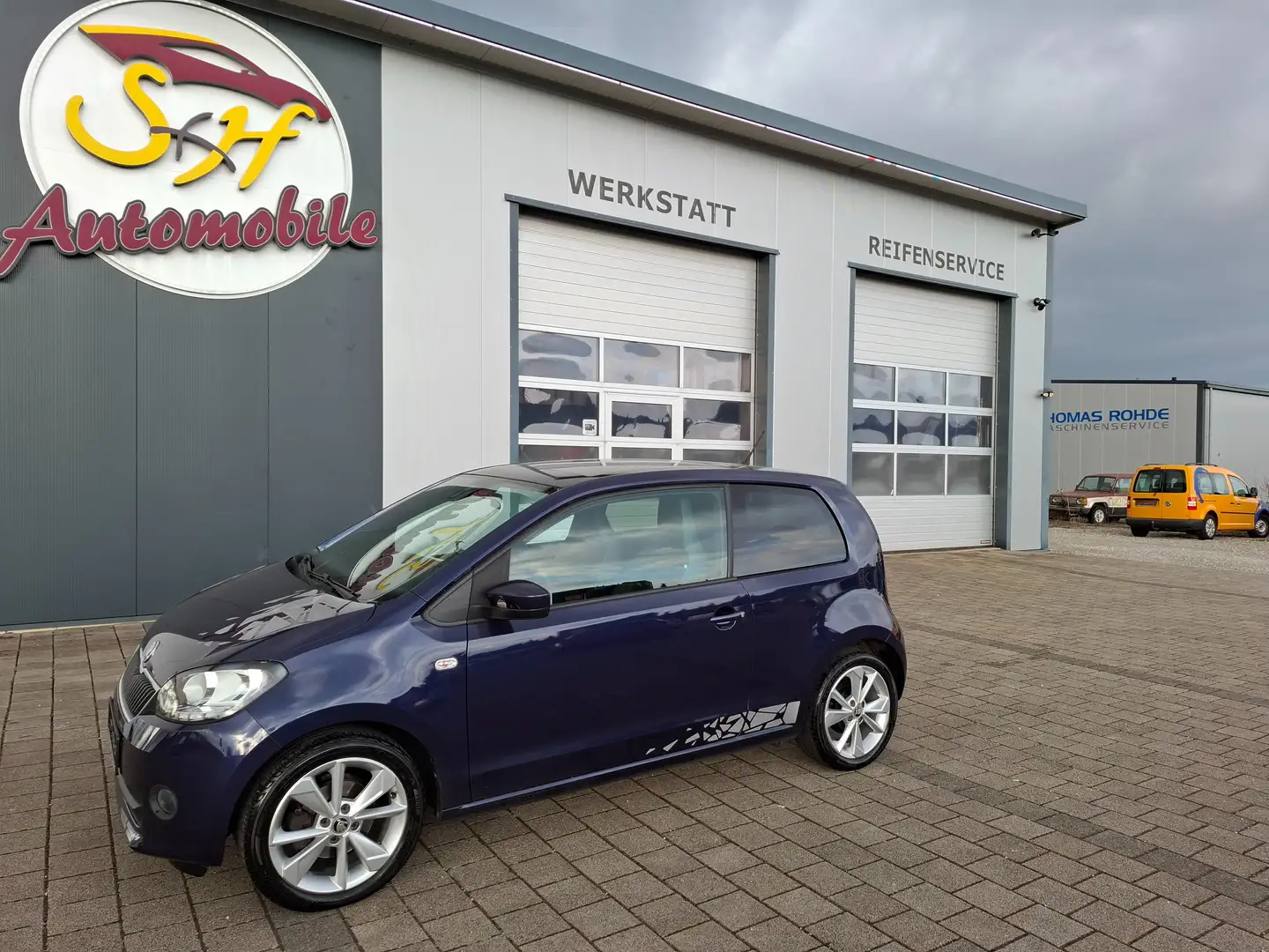 Skoda Citigo Fun 1.Hand,Pano,SHZ,PDC,Alufelgen Kék - 1