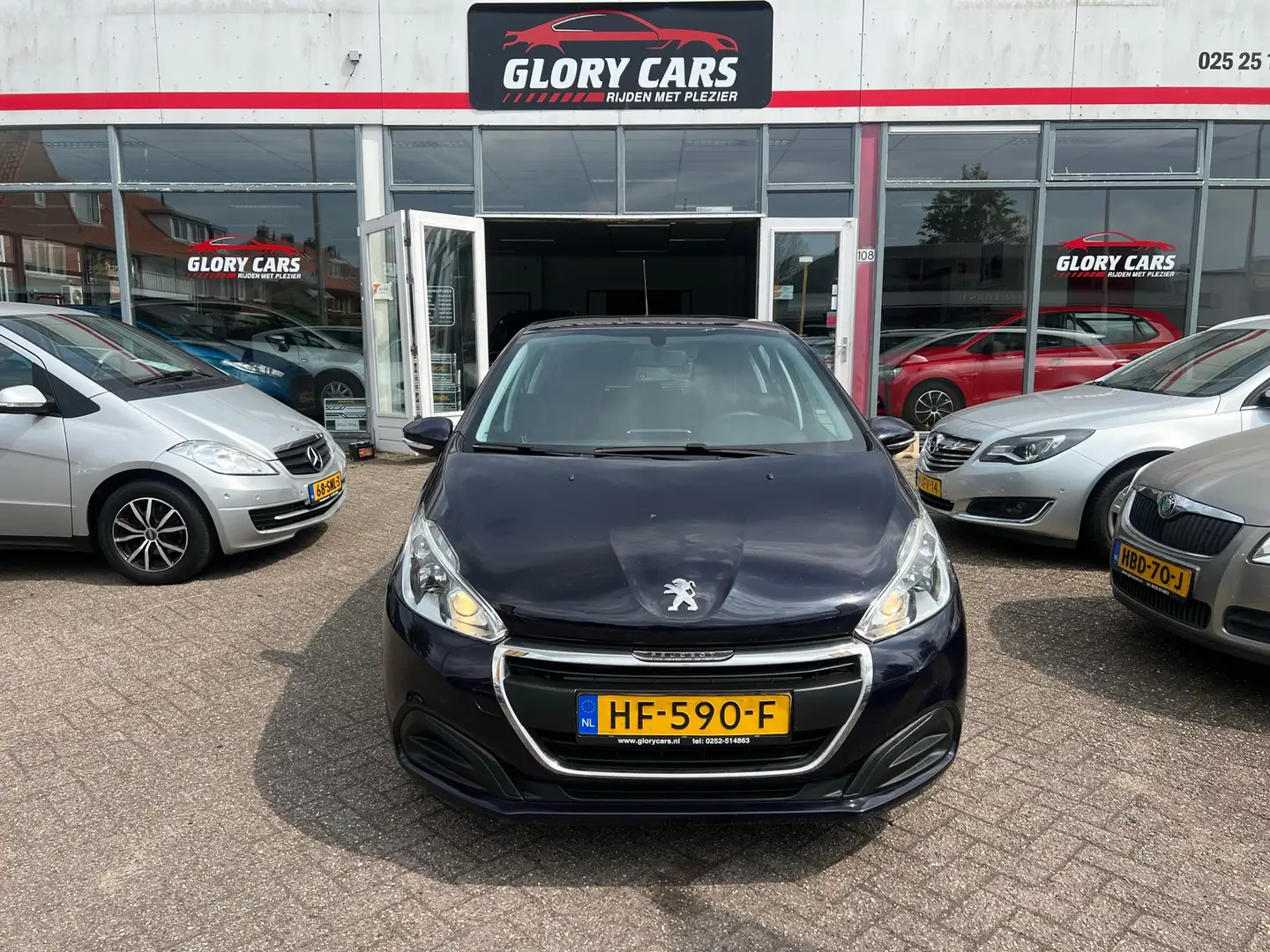 Peugeot 208 1.2 PureTech Active Blauw - 2