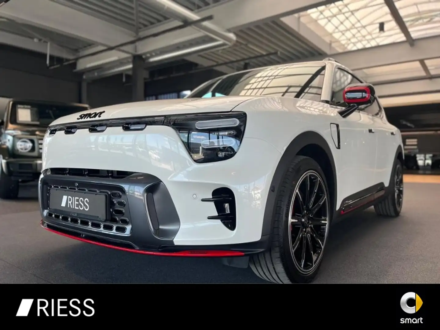 smart #5 BRABUS VOLLAUSSTATTUNG+22kW-AC+400kW-DC+800V+ Білий - 1