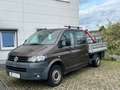 Volkswagen T5 Transporter Pritsche Doppelkabine 2.0 TDI DSG + Krahn + Ahk Braun - thumbnail 3