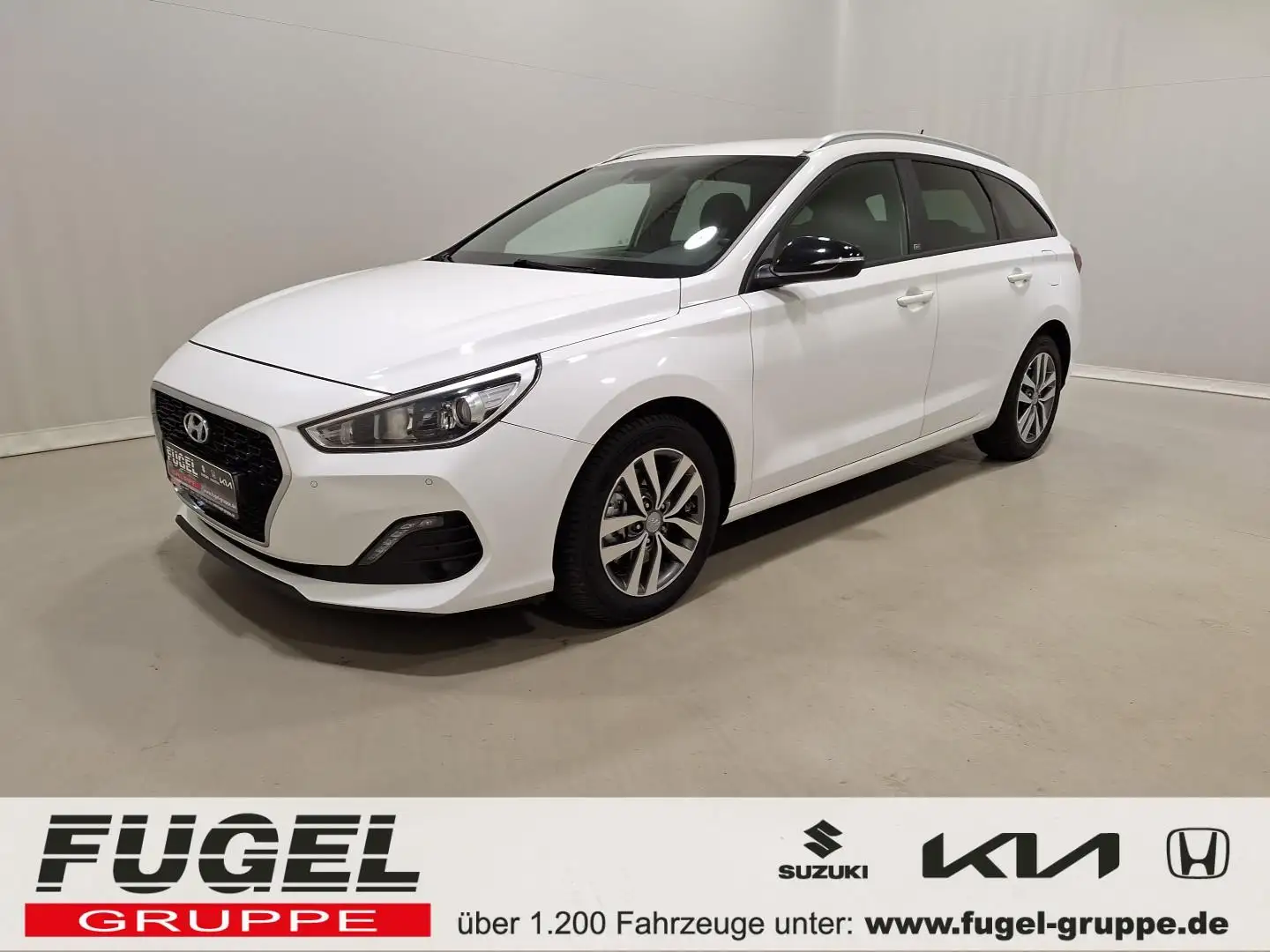 Hyundai i30 Kombi 1.0 T-GDI go! Klima|Kamera|Temp. Weiß - 1
