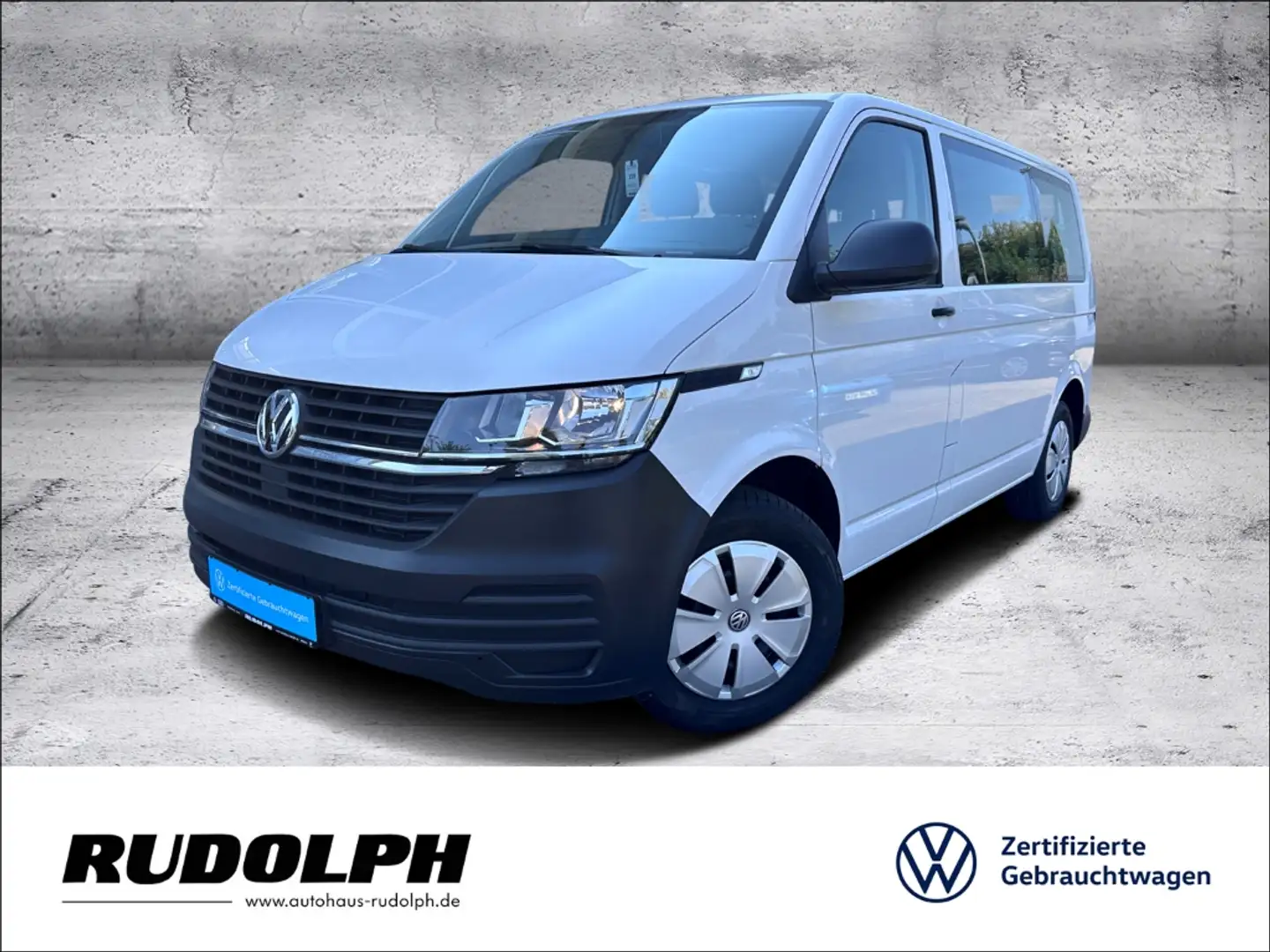 Volkswagen T6.1 Kombi EcoProfi KR 9-Sitzer 2.0 TDI 5 Gang Klima Freispre Weiß - 1