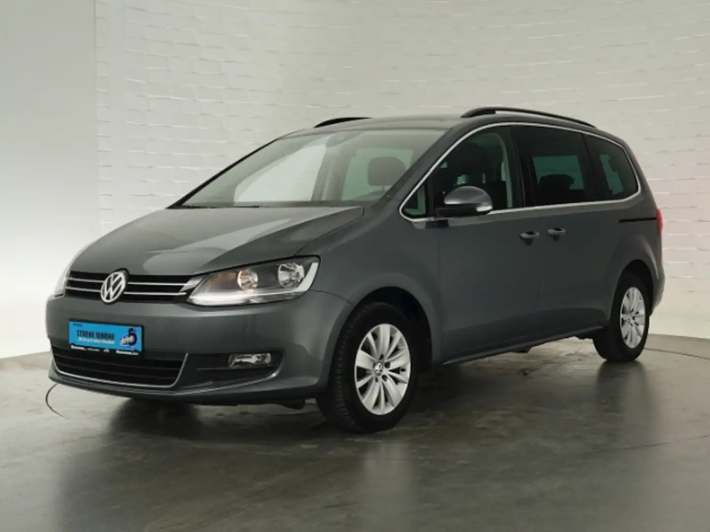 Volkswagen Sharan COMFORTLINE TDI DSG 7-SITZER+NAVI+SITZHEIZUNG+SPOR Grau - 2