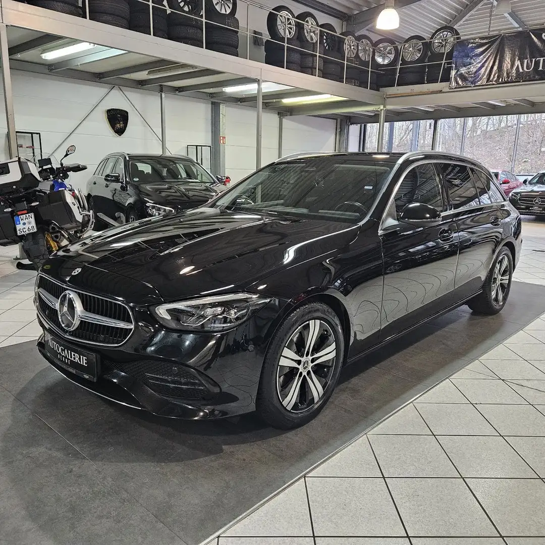 Mercedes-Benz C 220 T d+AVATGARDE*ASISTENT*LED*AHK* Noir - 1