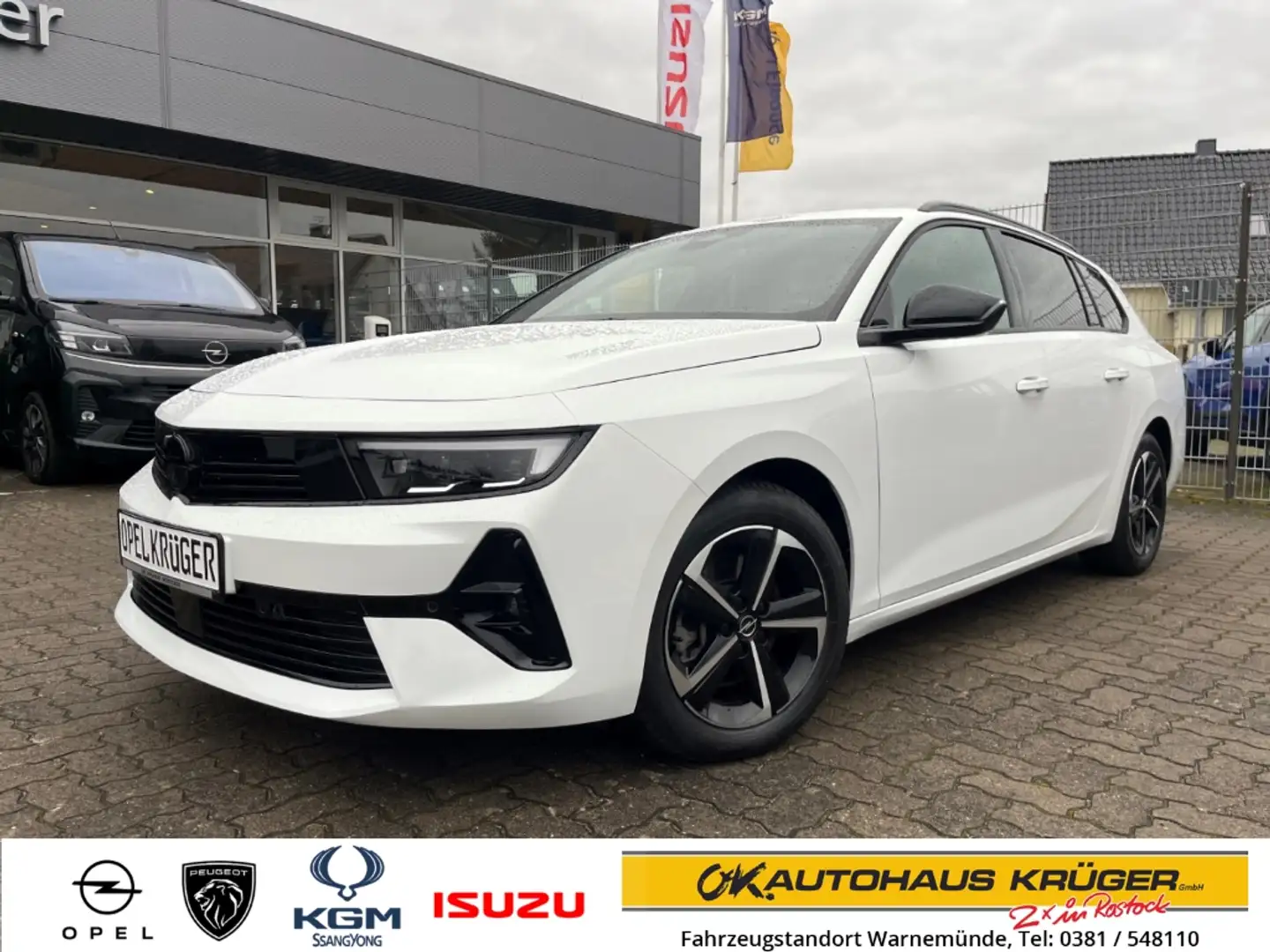 Opel Astra L Sports Tourer GS SHZ+LHZ+Kamera Blanc - 1