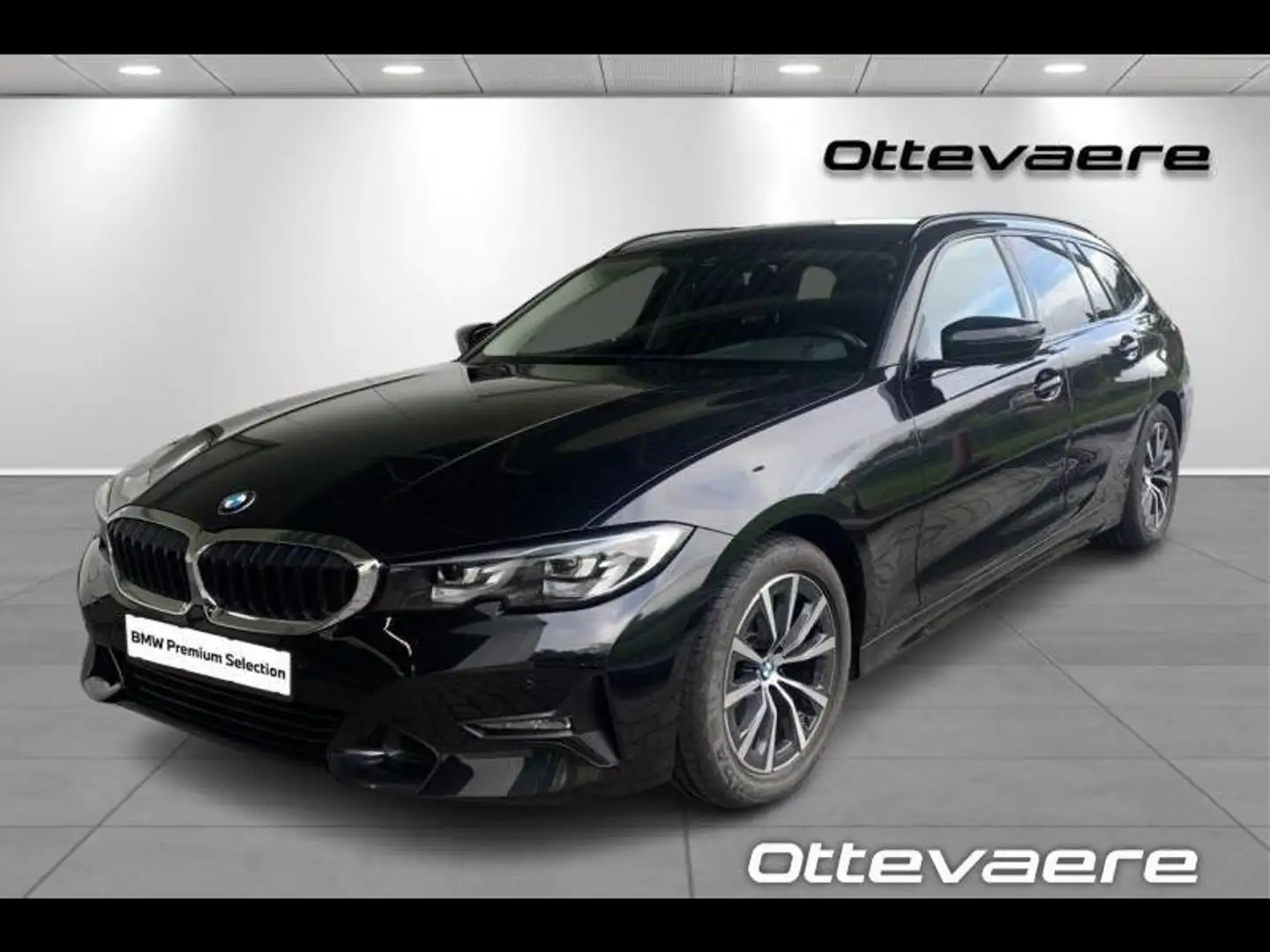 BMW 320 320dA Touring Noir - 1
