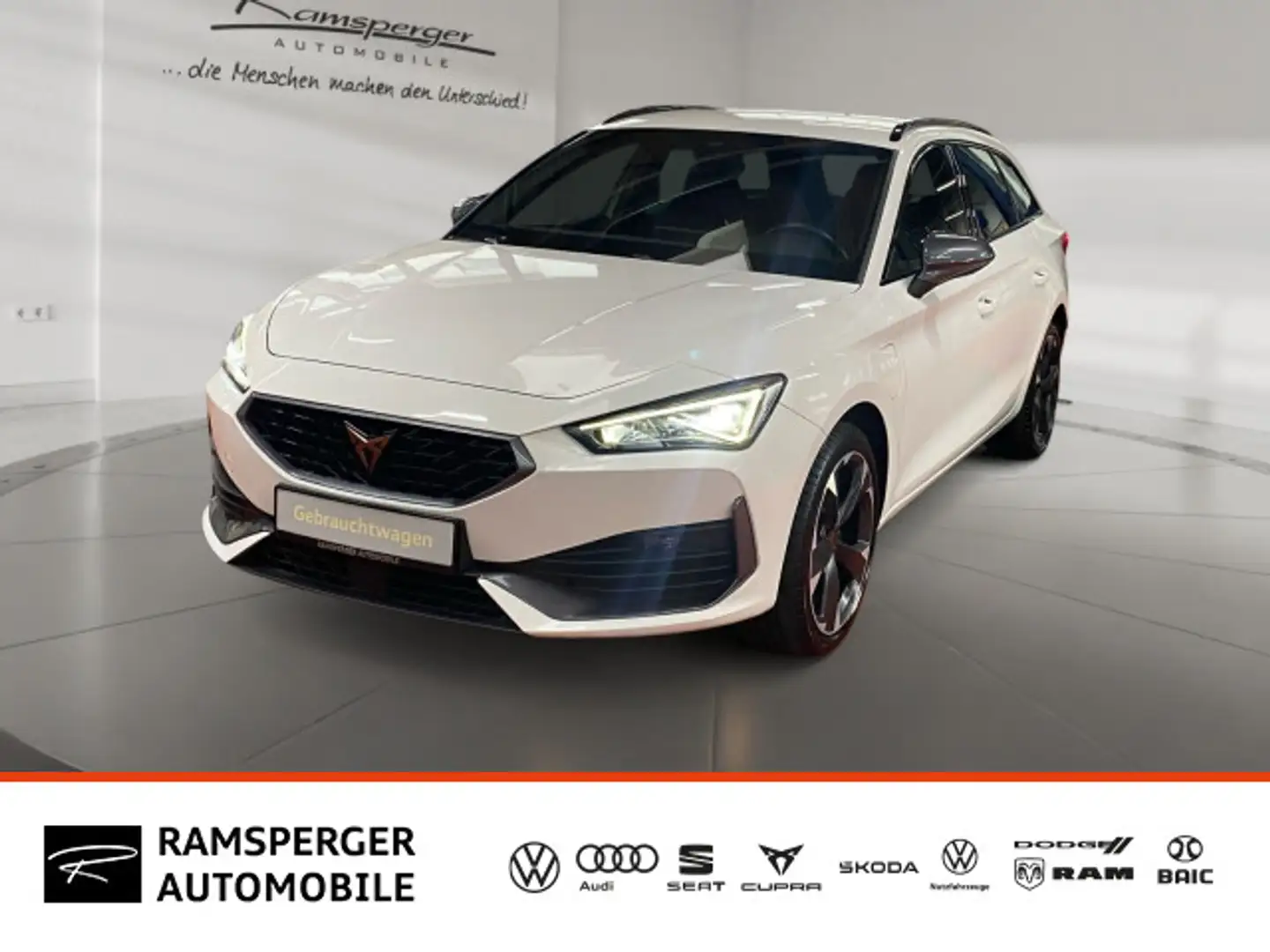 CUPRA Leon Sportstourer 1.4 e-HYBRID LED/Assist/AHK/uv Weiß - 1