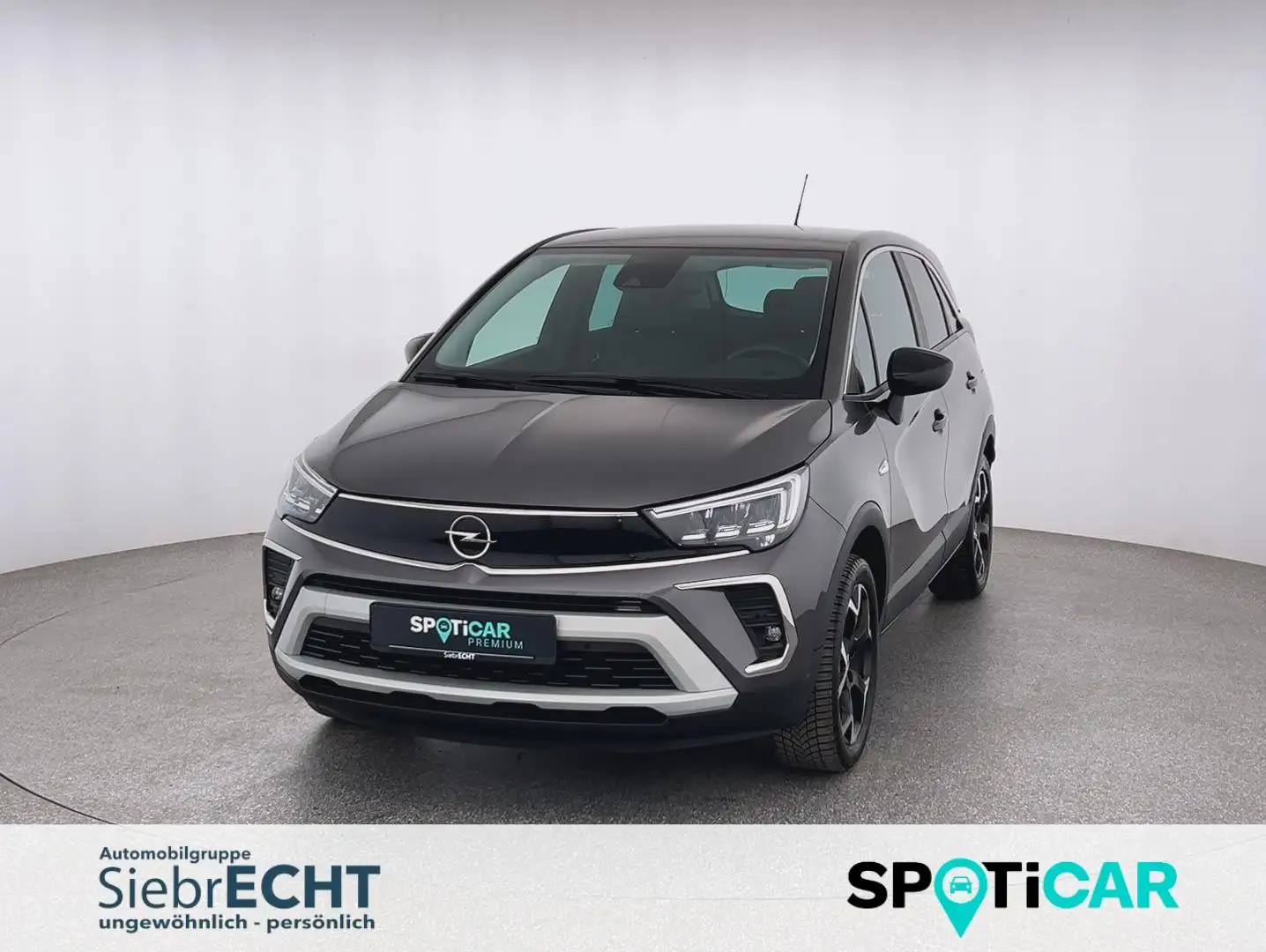 Opel Crossland Elegance 1.2*SHZ*RFK*PDC*uvm Grijs - 1