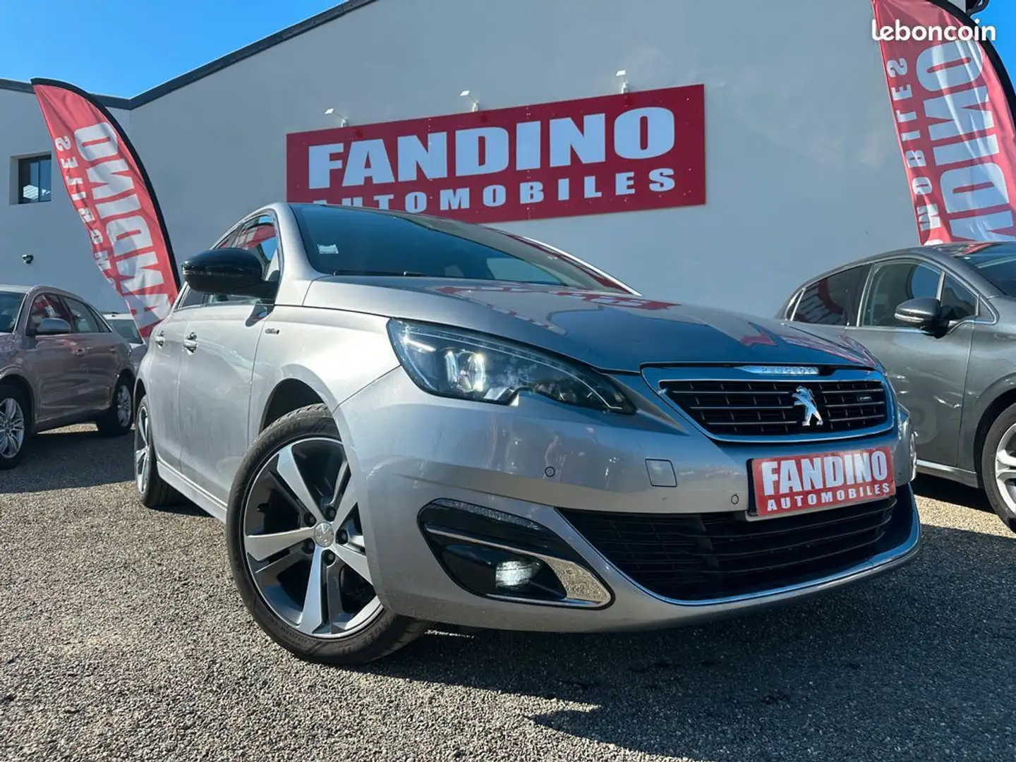Peugeot 308 II 1.6 E-Hdi 115Ch GT Line 5P Euro 6 Gris - 1