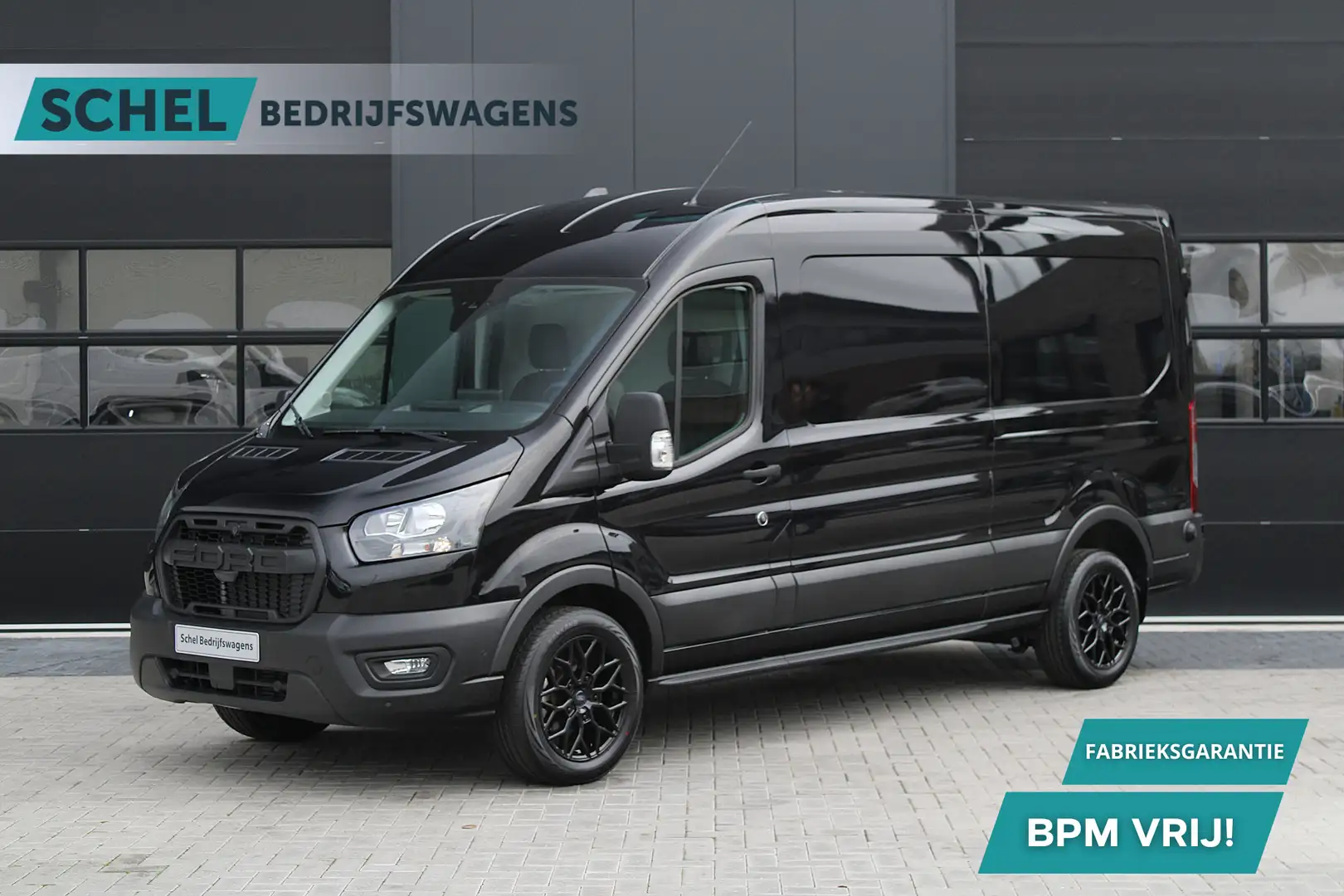 Ford Transit 350 2.0 TDCI L3H2 Trend 130pk - Stoel + Stoel - Tr Noir - 1