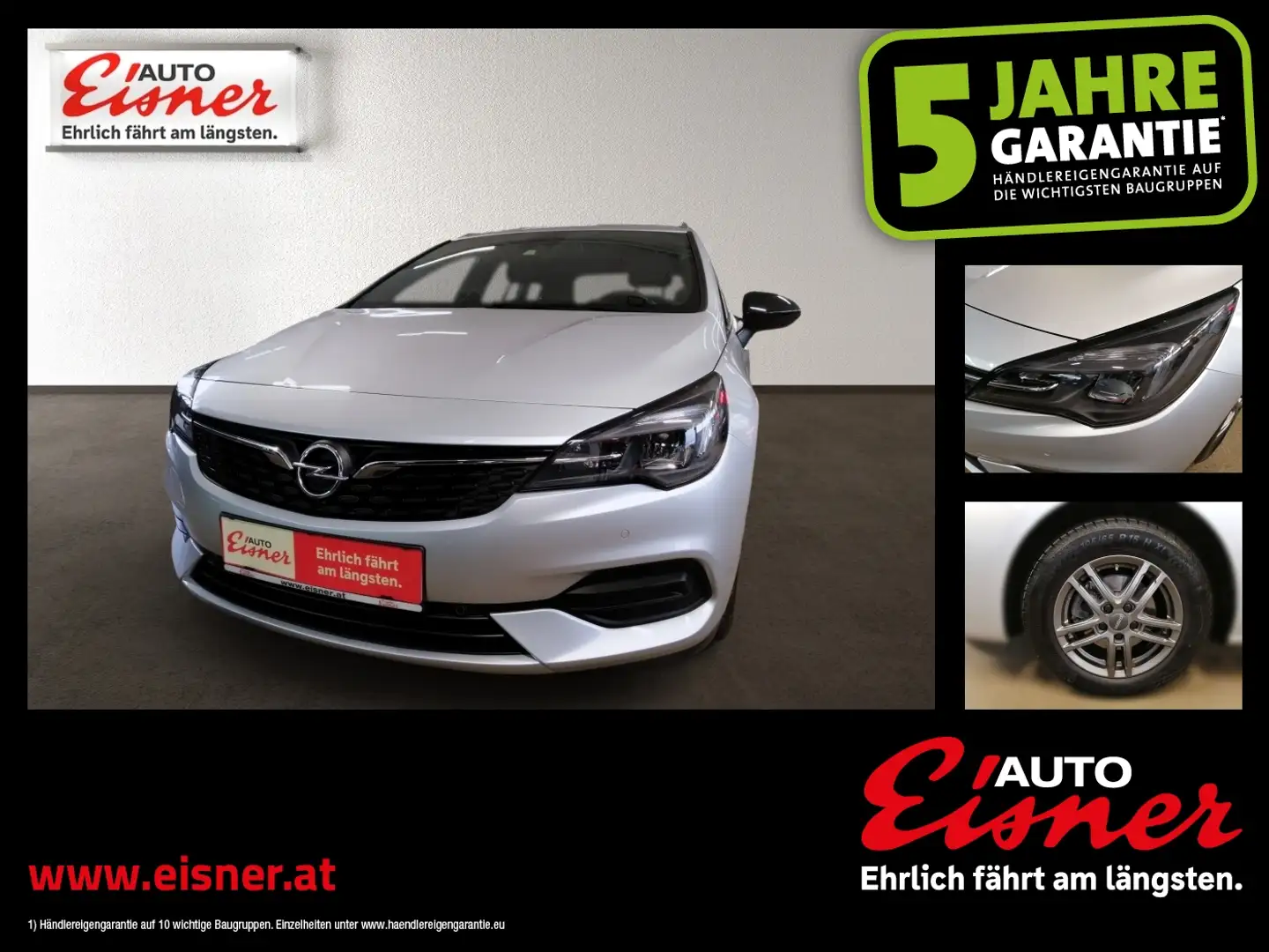 Opel Astra ST 1.2 TURBO DIRECT Silber - 1