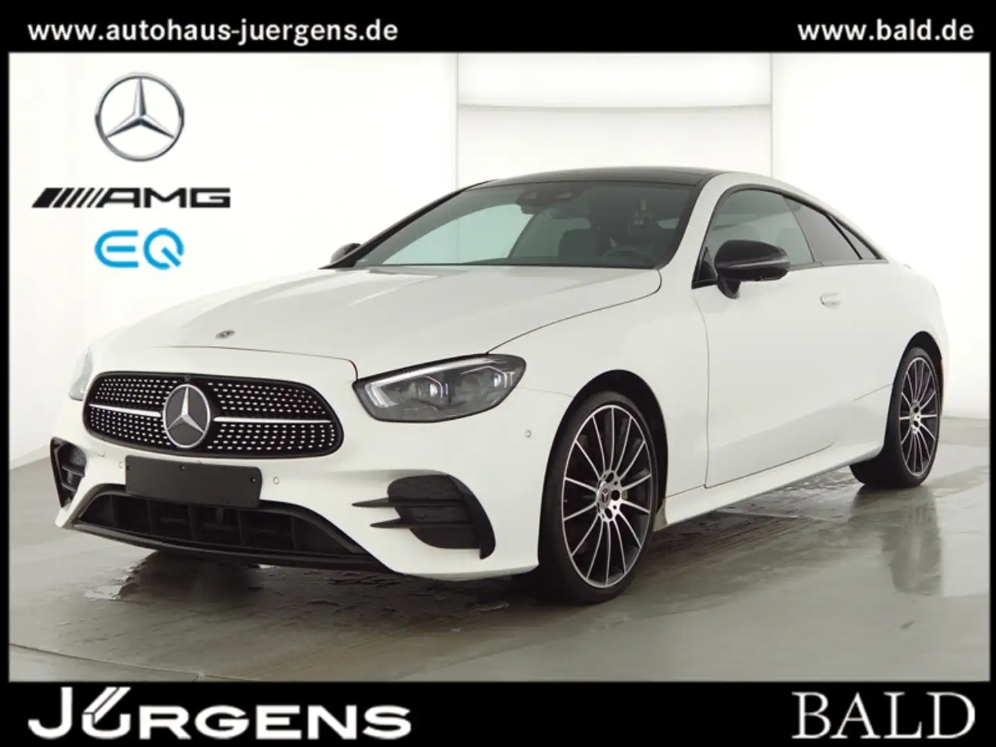 Mercedes-Benz E 300 Coupé AMG-Sport/Pano/Burm/HUD/Memo/Night Blanco - 2