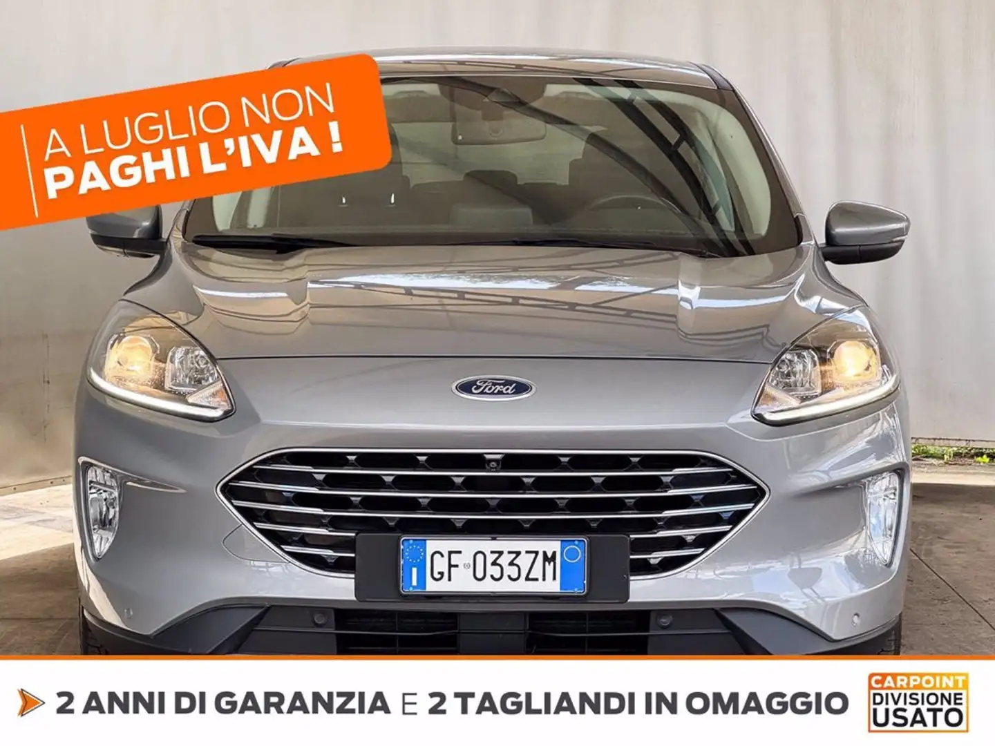 Ford Kuga 2.5 phev titanium 2wd 225cv e-shifter Grigio - 2