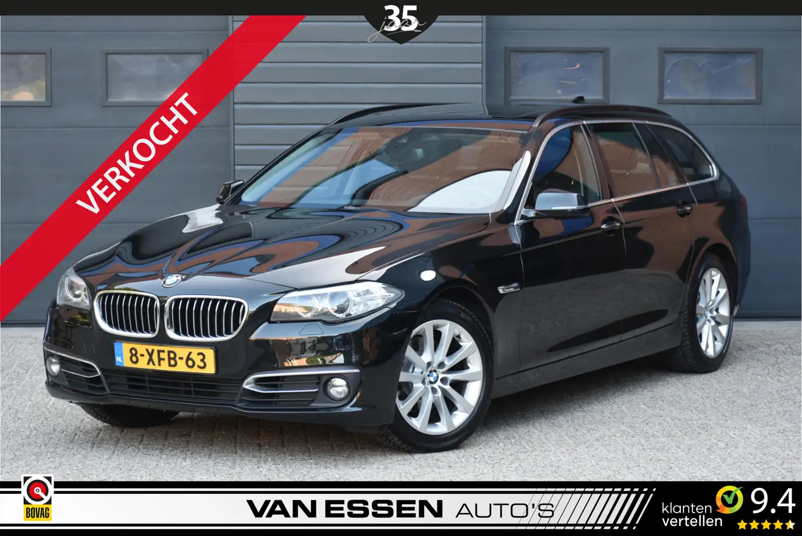 BMW 520 5-serie Touring 520D High Luxury Edition Automaat Negru - 1