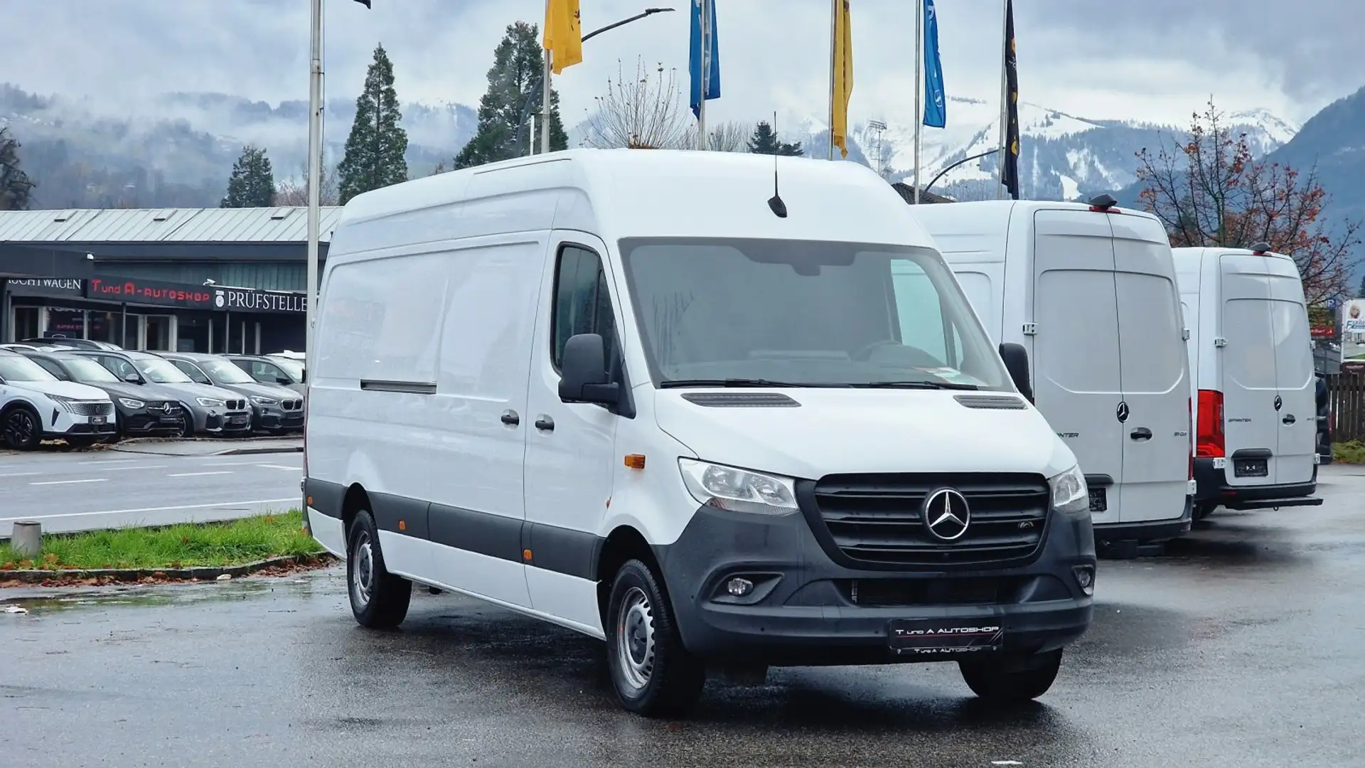 Mercedes-Benz Sprinter 315d L4 H2 *3-Sitzer*360°*Navi* Weiß - 1