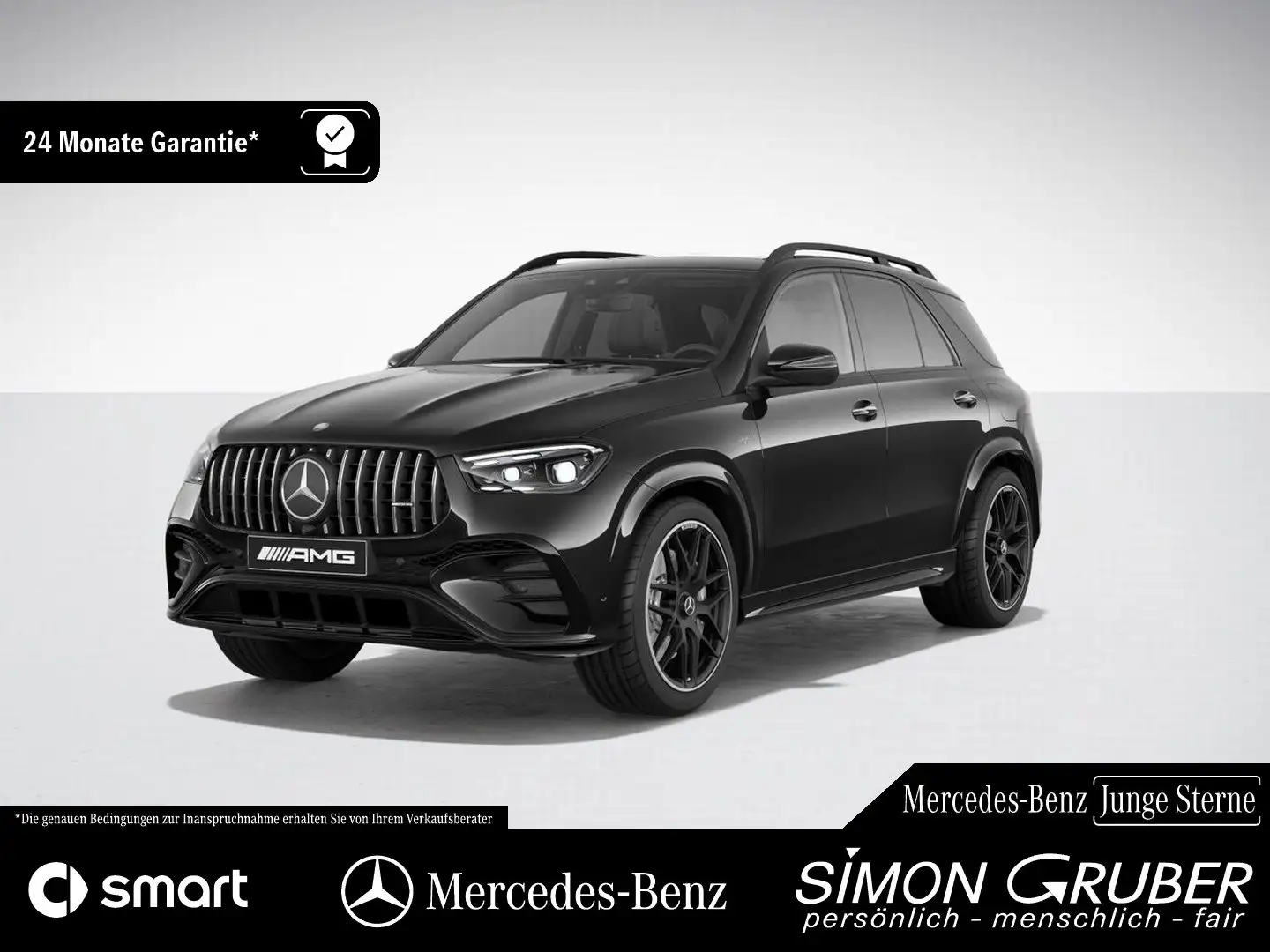 Mercedes-Benz GLE 53 AMG GLE 53 Hybrid 4M Massage Sitzklima HUD RIDE AHK Schwarz - 1